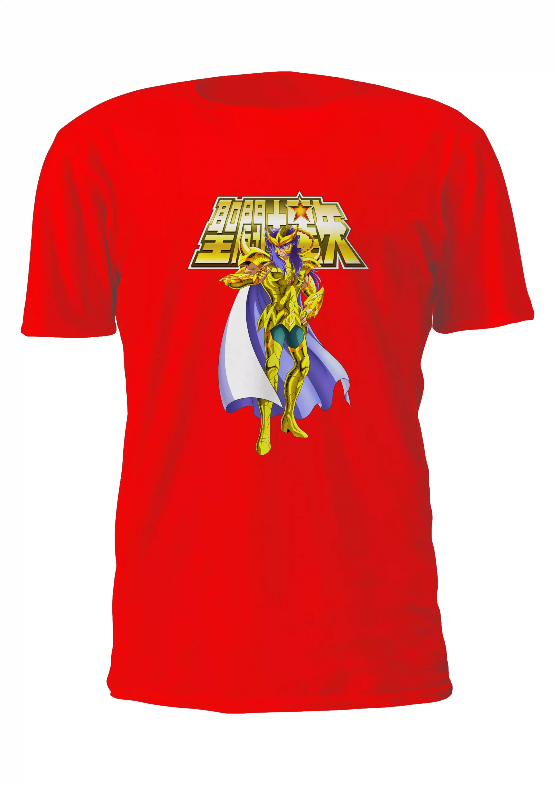 Caballeros Del Zodiaco Milo Escorpio Remera Friki Tu Eres #34 - Imagen 5