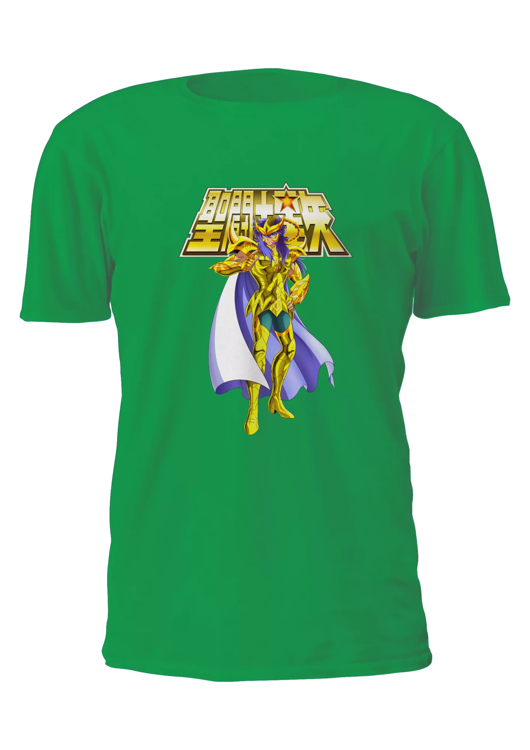 Caballeros Del Zodiaco Milo Escorpio Remera Friki Tu Eres #34 - Imagen 3