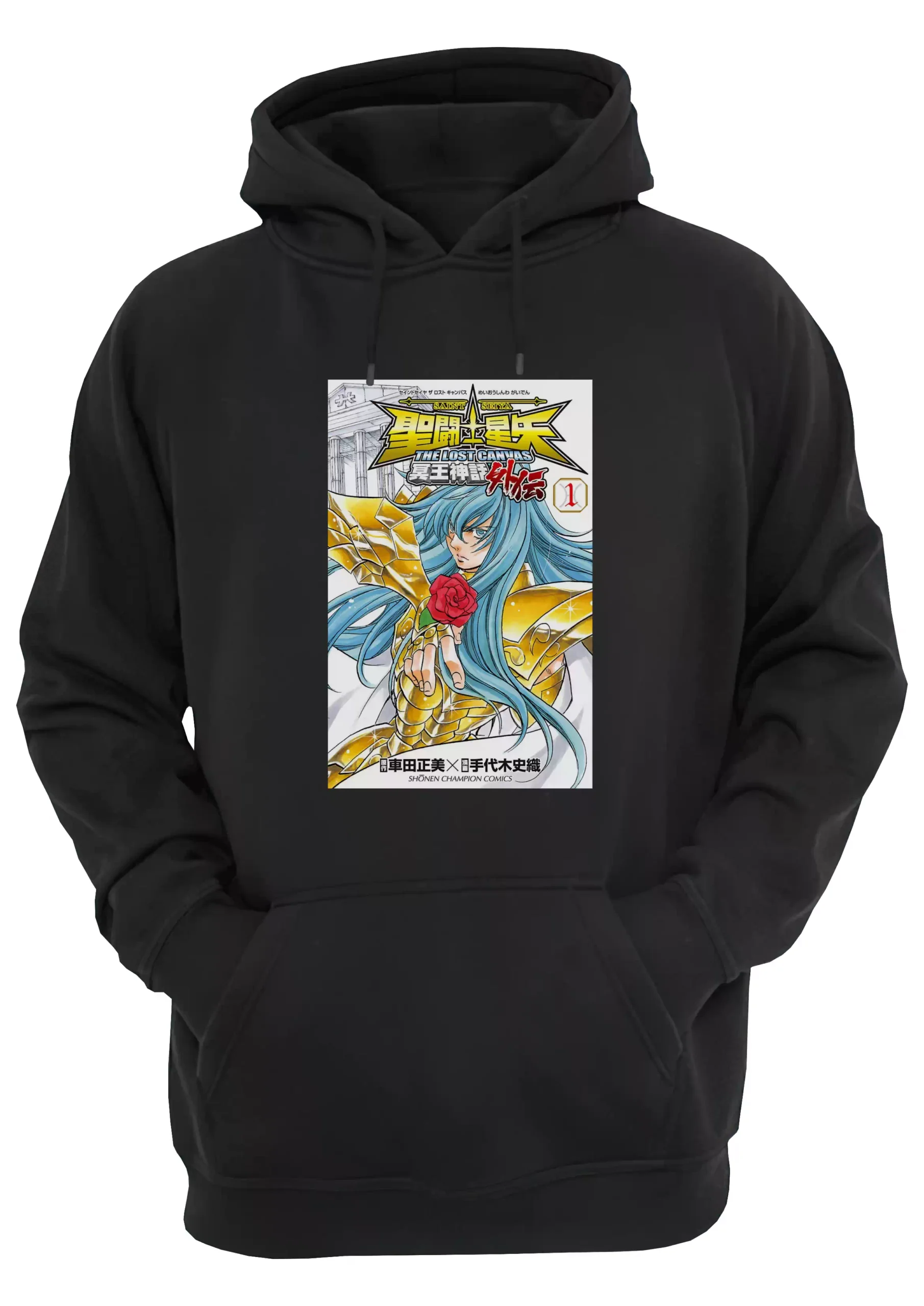 Caballeros Lost Canvas Albafica Piscis Buzo Canguro Friki Tu Eres #71