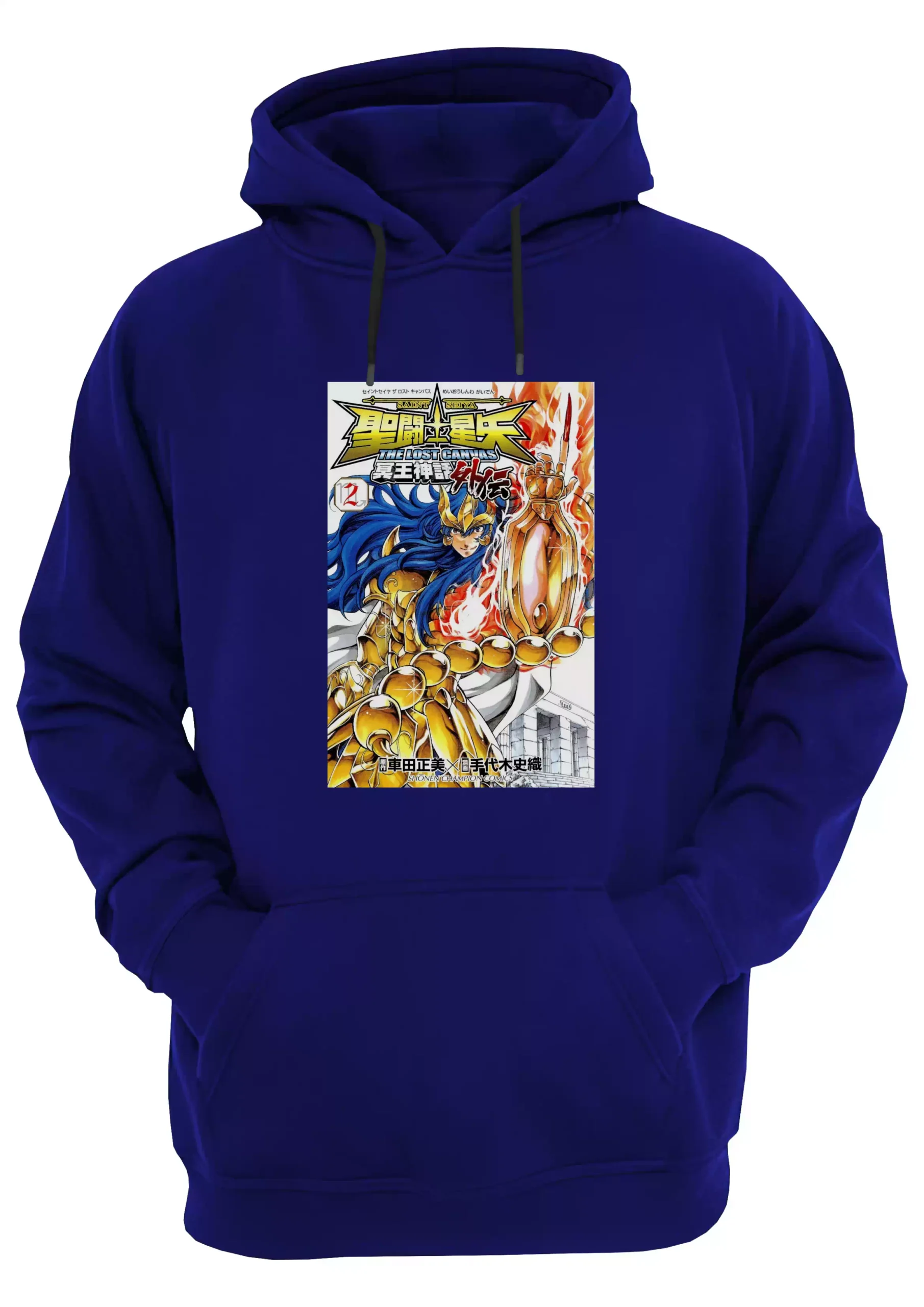 Caballeros Lost Canvas Kardia Escorpio Buzo Canguro Friki Tu Eres #72 - Imagen 3