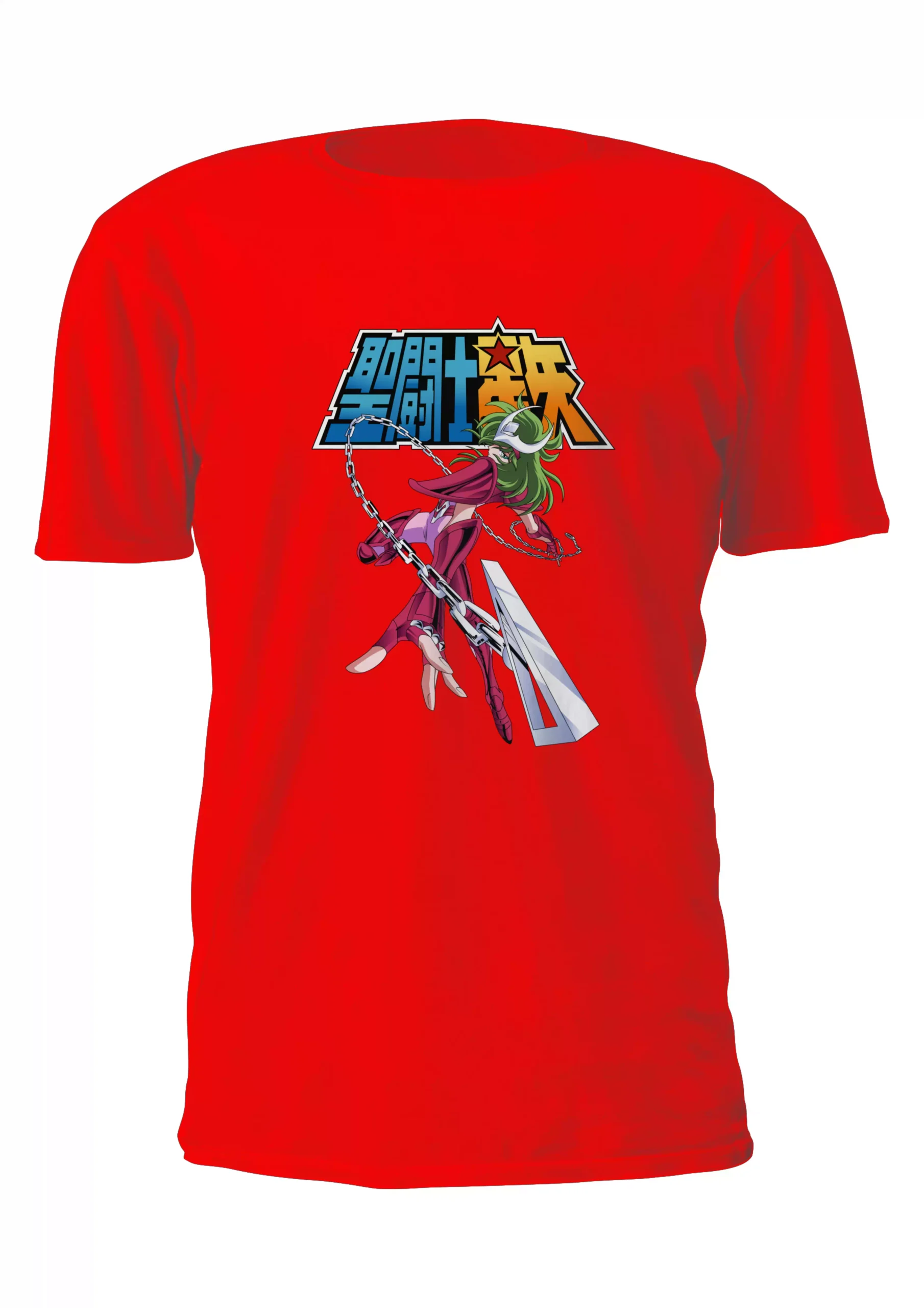Caballeros Del Zodiaco Shun Andromeda Remera Friki Tu Eres #10 - Imagen 5