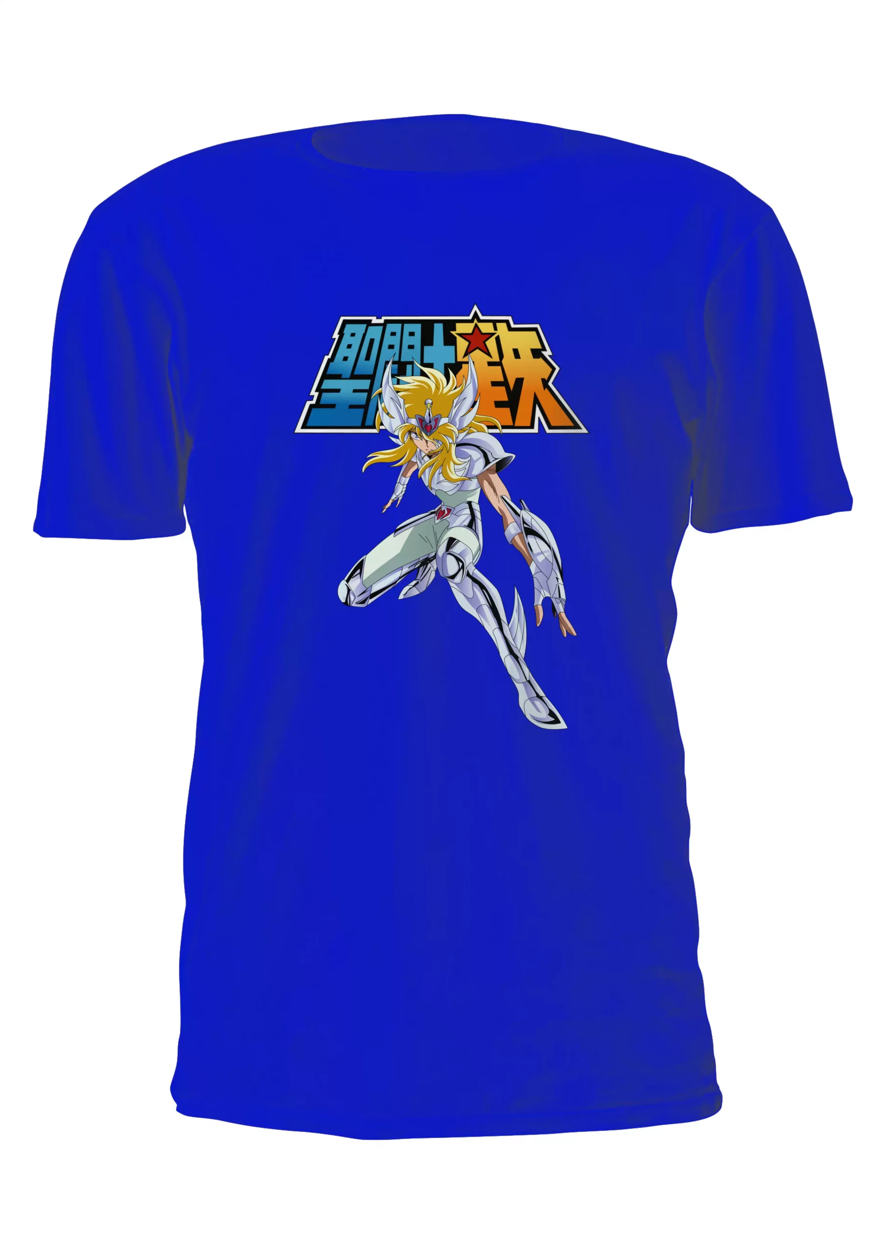 Caballeros Del Zodiaco Hyoga Cisne Remera Friki Tu Eres #29 - Imagen 4