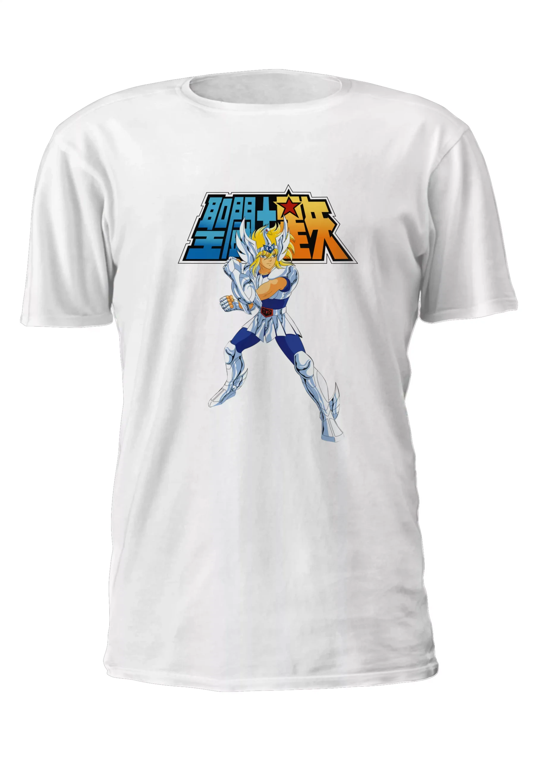 Caballeros Del Zodiaco Hyoga Cisne Remera Friki Tu Eres #30