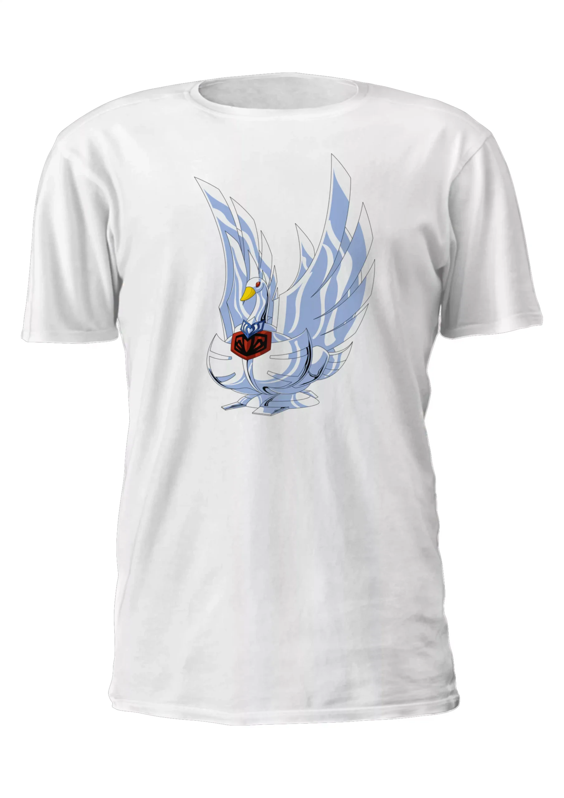 Caballeros Del Zodiaco Armadura Cisne Remera Friki Tu Eres #31