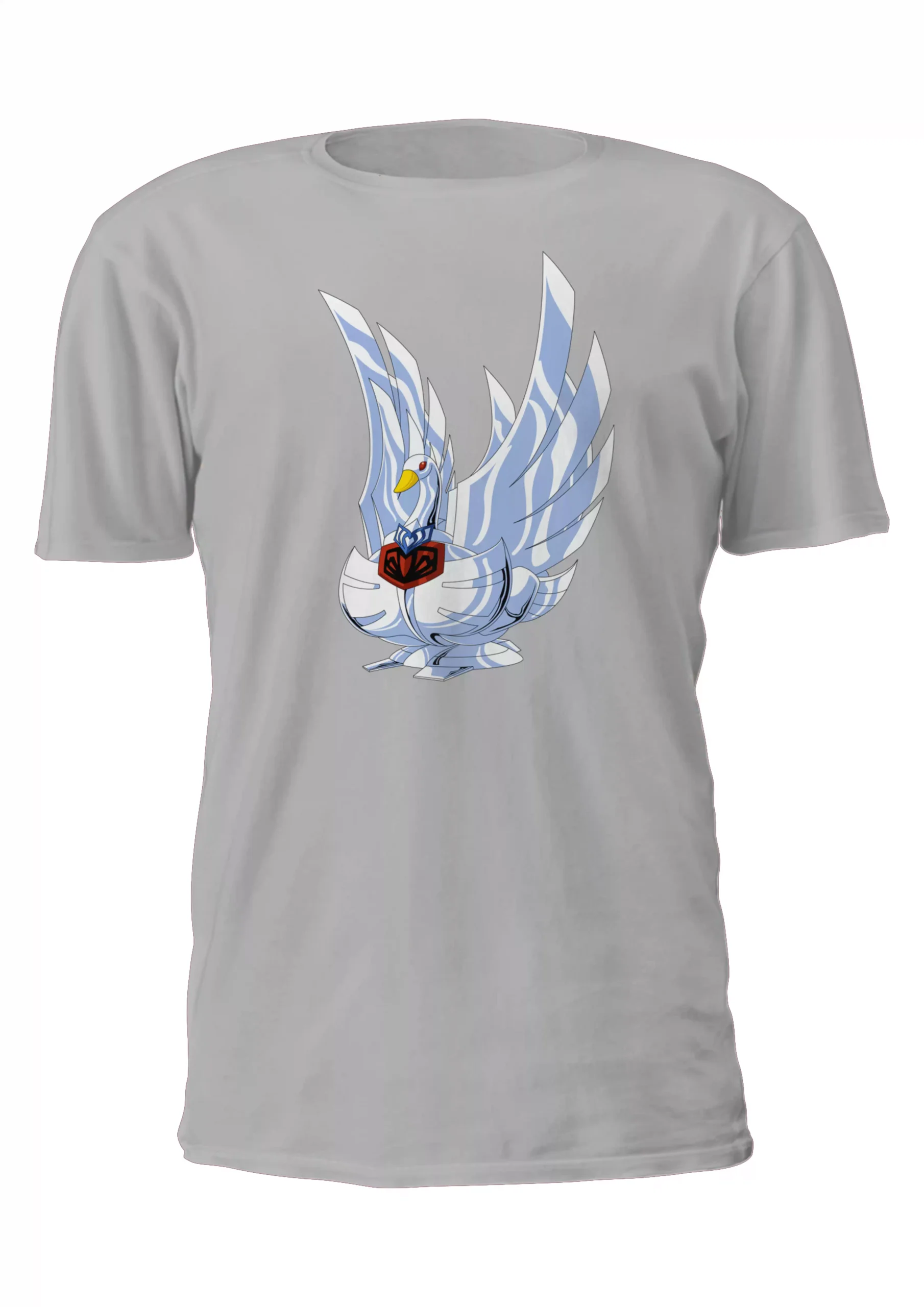 Caballeros Del Zodiaco Armadura Cisne Remera Friki Tu Eres #31 - Imagen 2