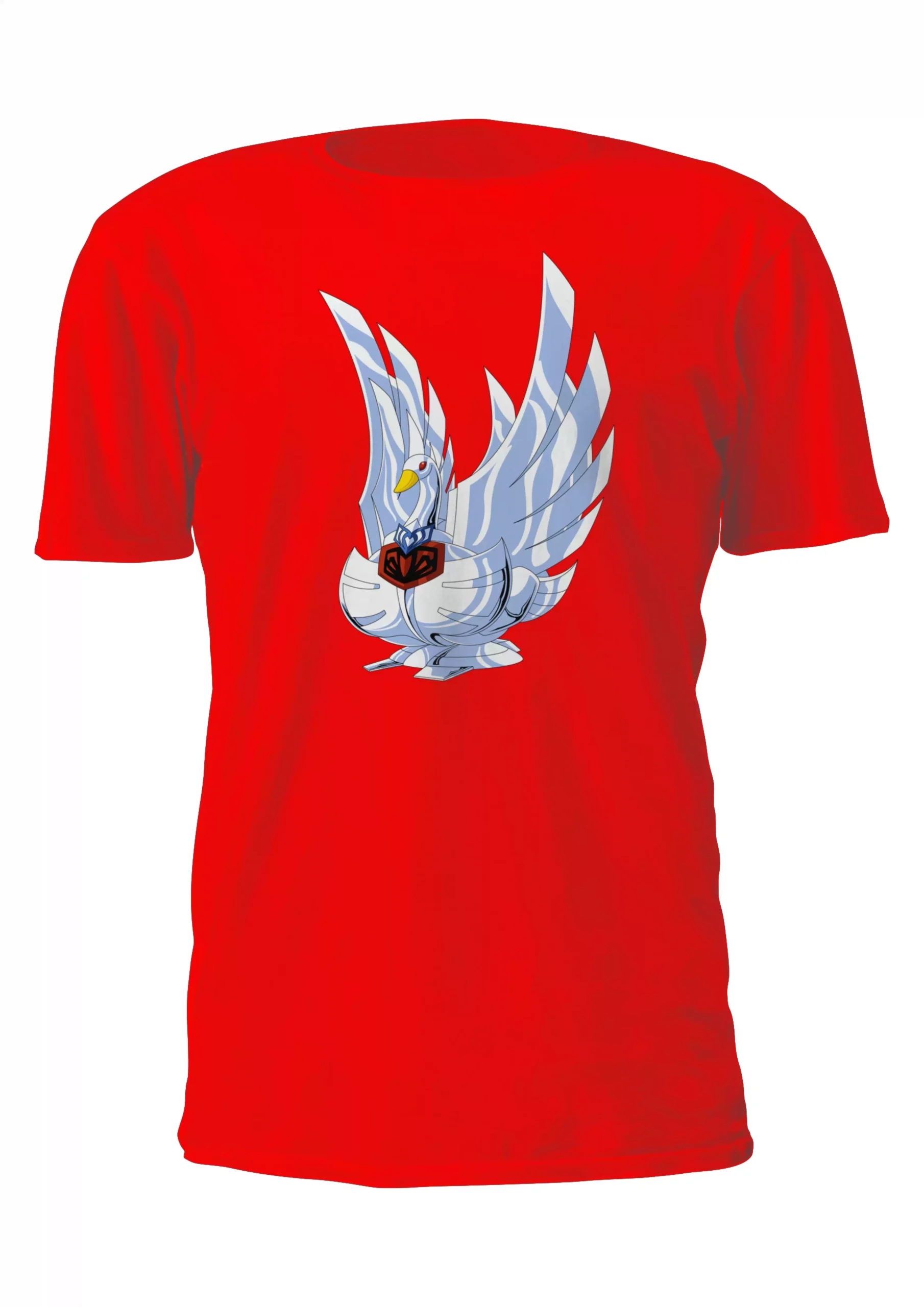 Caballeros Del Zodiaco Armadura Cisne Remera Friki Tu Eres #31 - Imagen 5