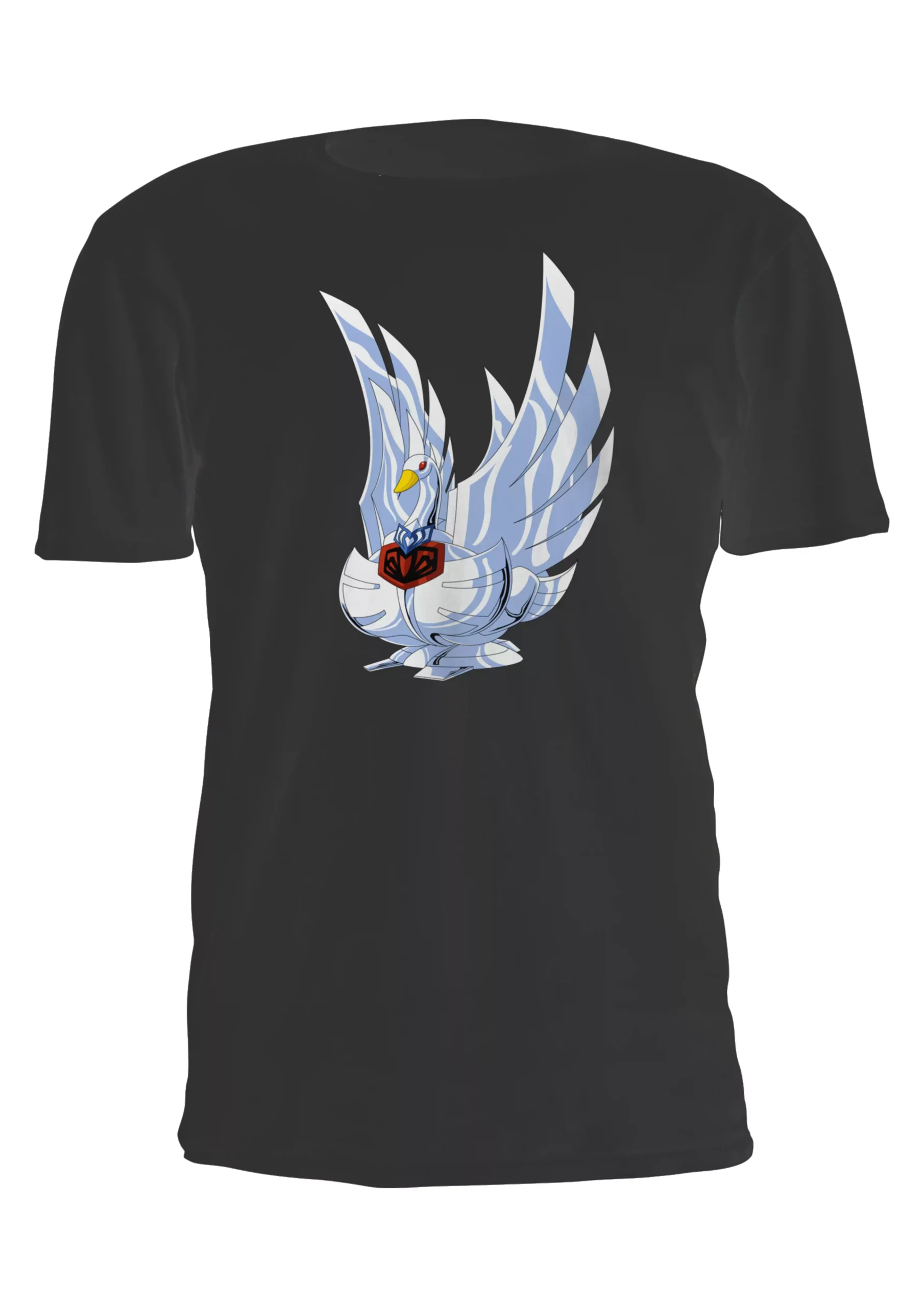 Caballeros Del Zodiaco Armadura Cisne Remera Friki Tu Eres #31 - Imagen 6