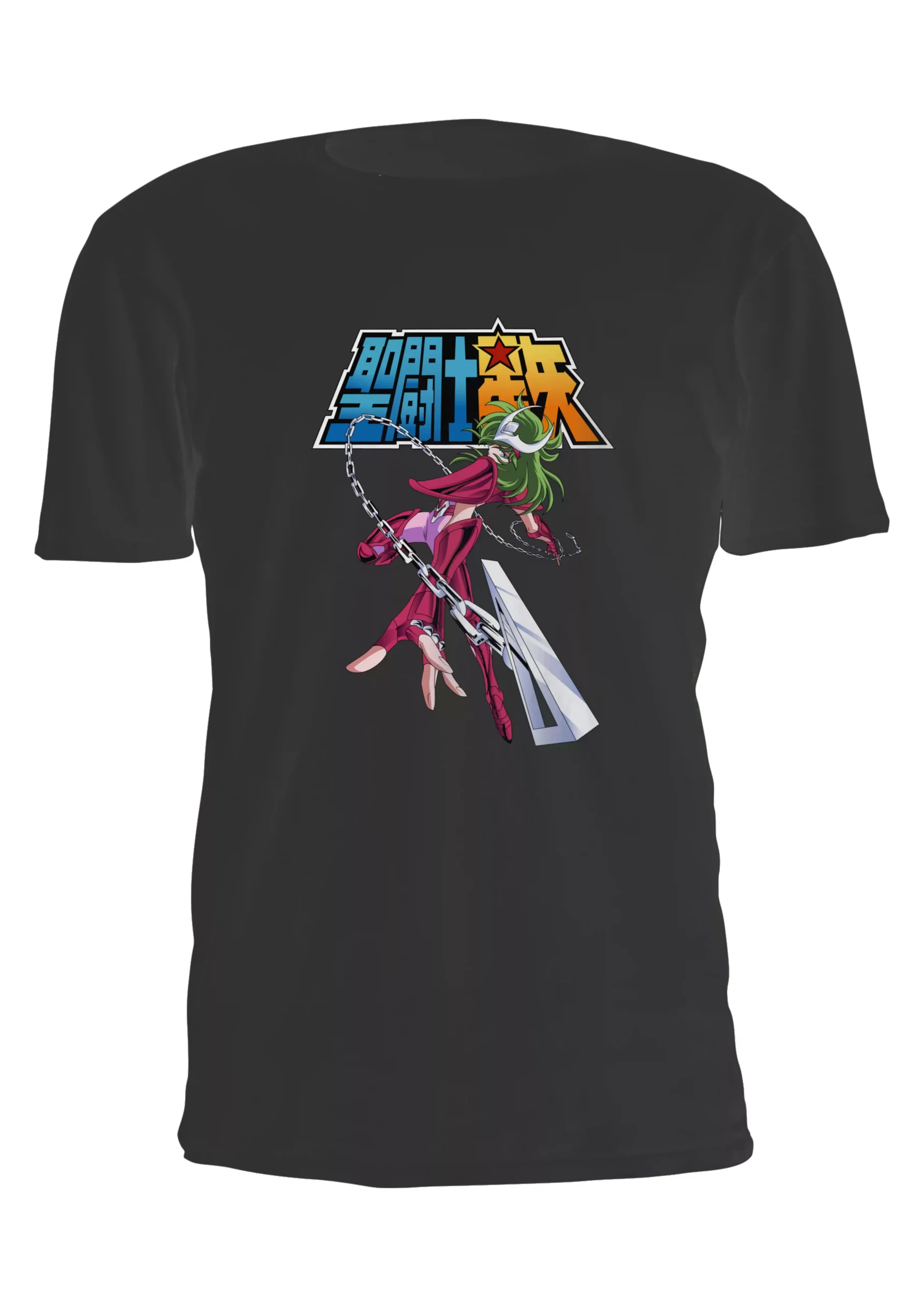 Caballeros Del Zodiaco Shun Andromeda Remera Friki Tu Eres #10 - Imagen 6
