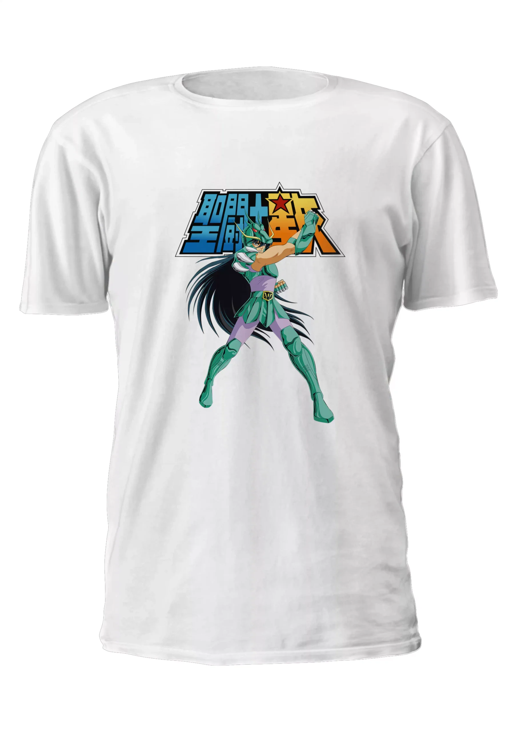 Caballeros Del Zodiaco Shiryu Dragon Remera Friki Tu Eres #46