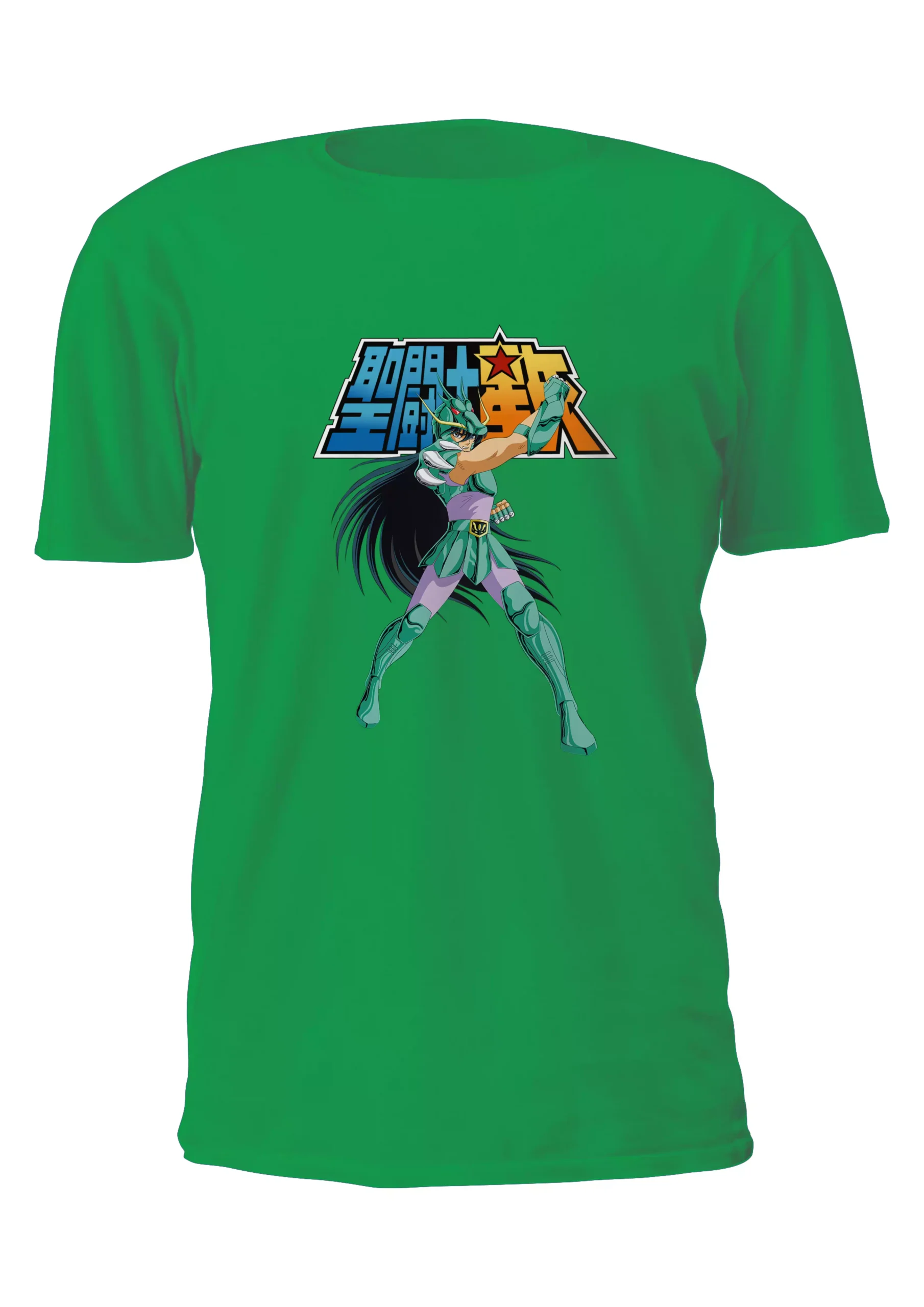 Caballeros Del Zodiaco Shiryu Dragon Remera Friki Tu Eres #46 - Imagen 3