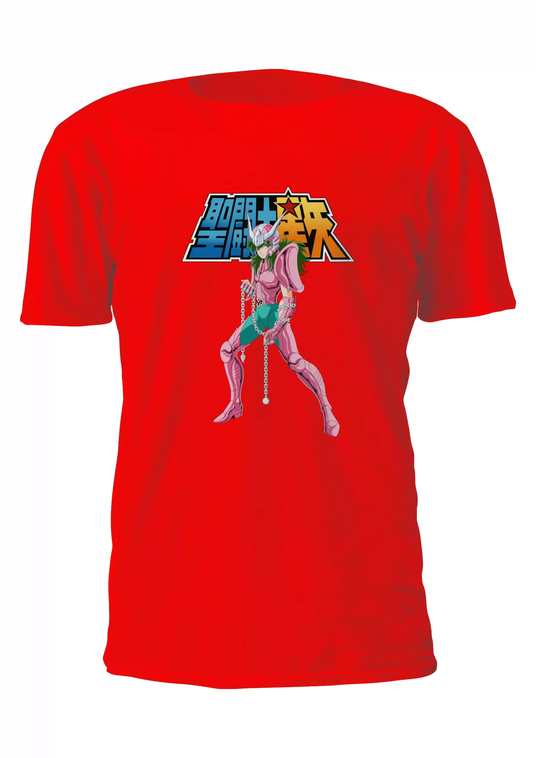 Caballeros Del Zodiaco Shun Andromeda Remera Friki Tu Eres #11 - Imagen 5