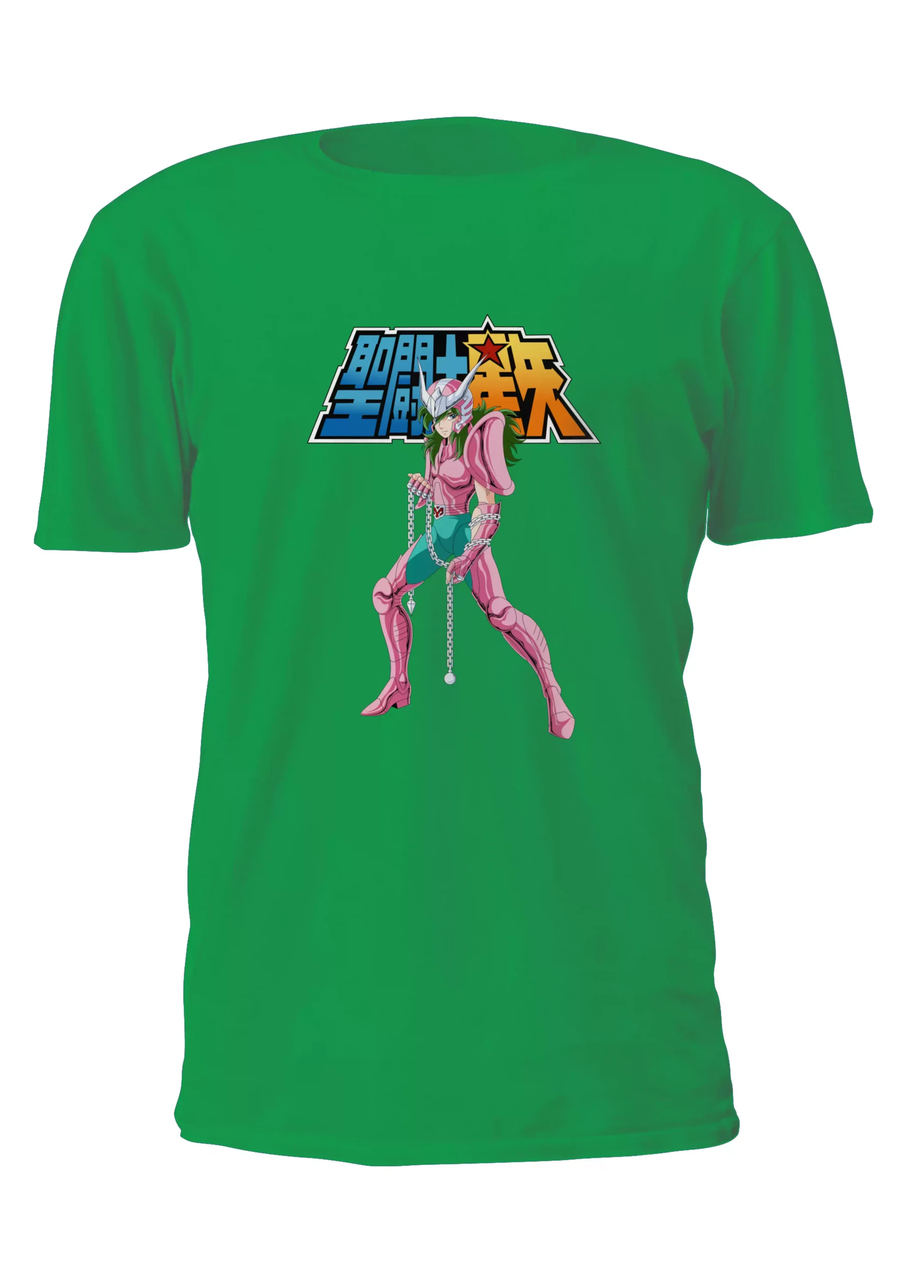 Caballeros Del Zodiaco Shun Andromeda Remera Friki Tu Eres #11 - Imagen 3