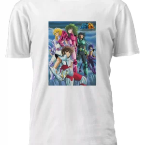Caballeros Del Zodiaco Todos Juntos Remera Friki Tu Eres #50