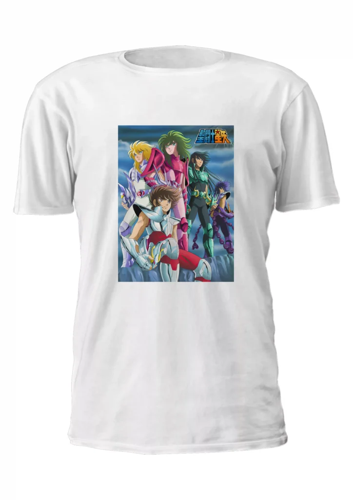 Caballeros Del Zodiaco Todos Juntos Remera Friki Tu Eres #50