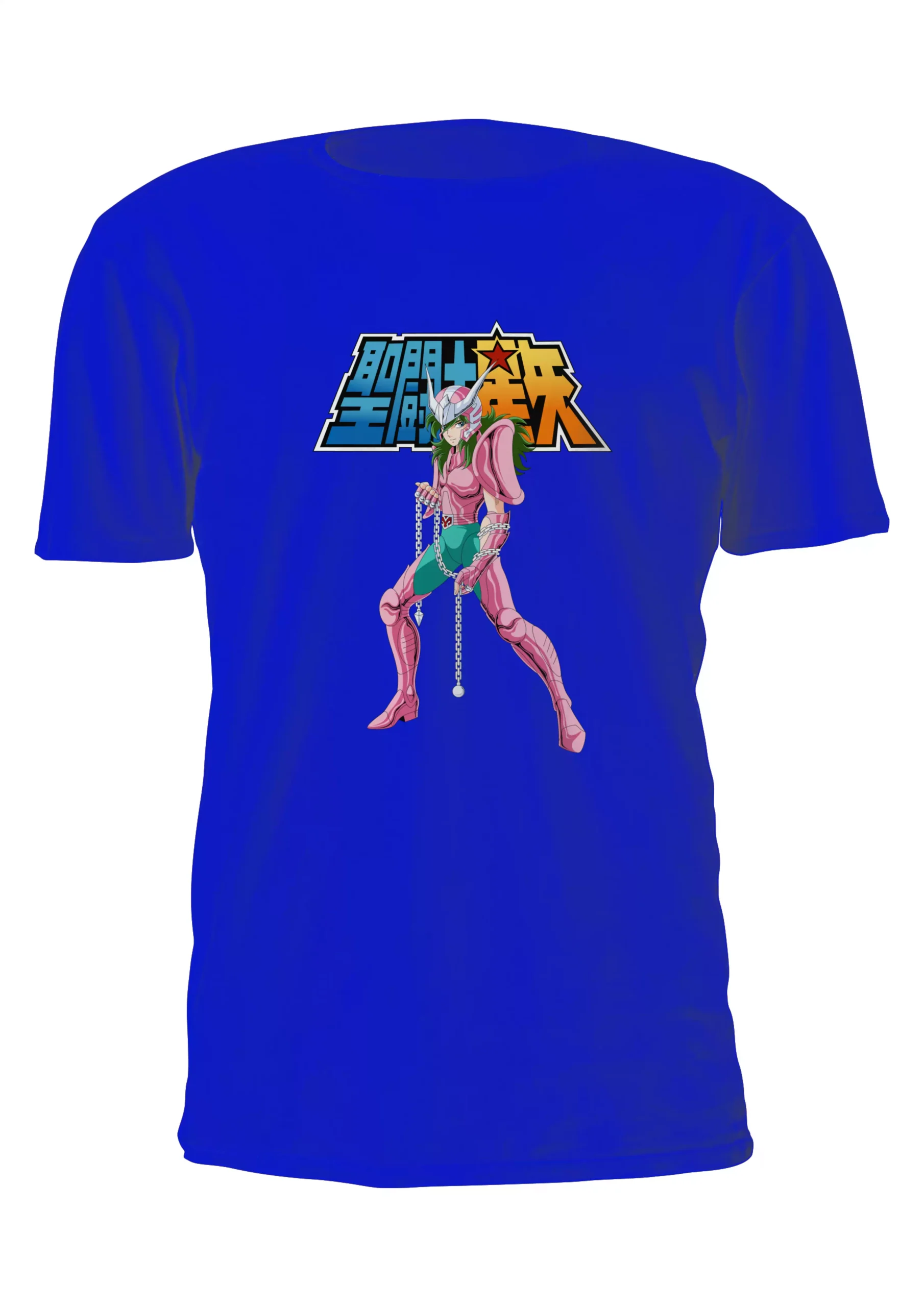 Caballeros Del Zodiaco Shun Andromeda Remera Friki Tu Eres #11 - Imagen 4