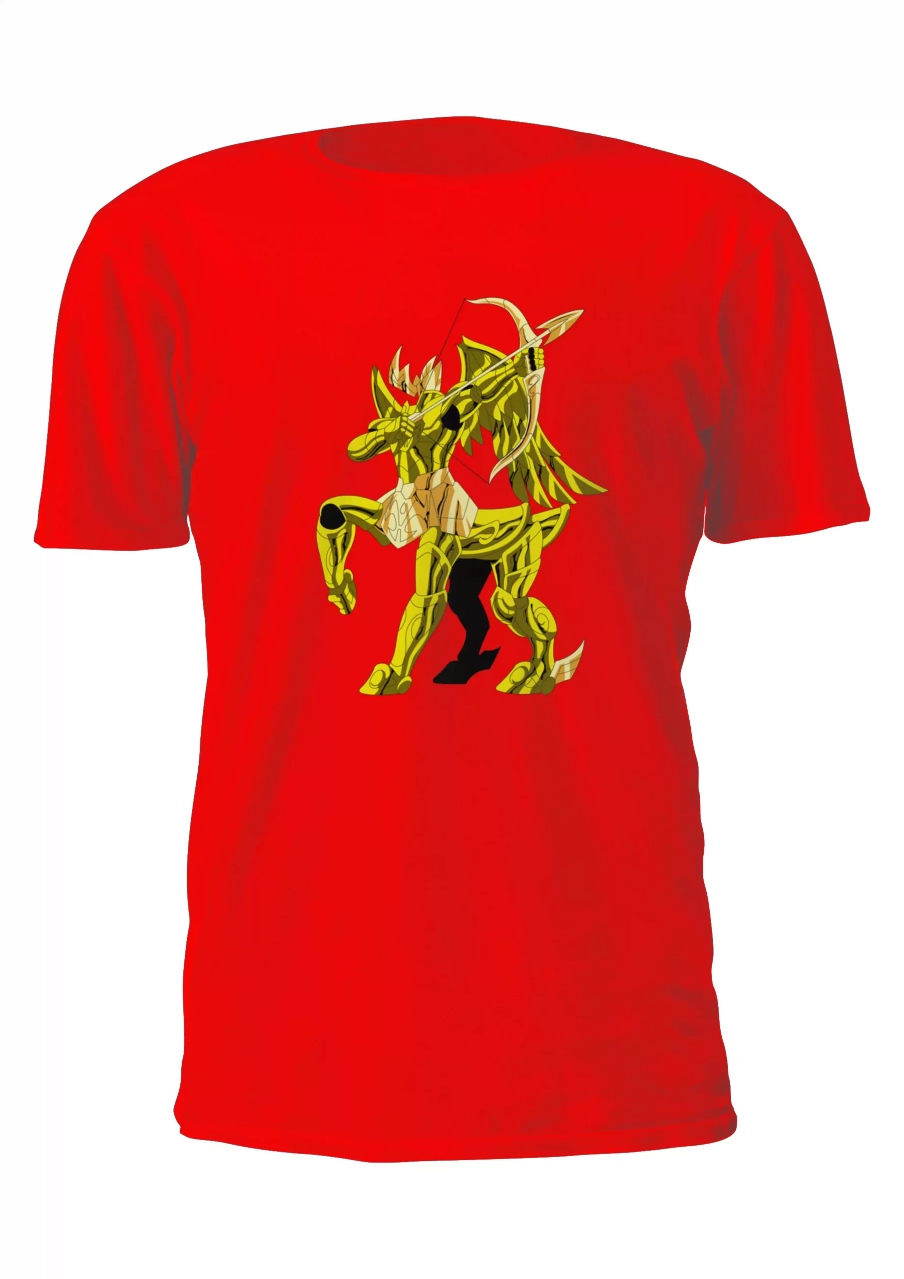 Caballeros Del Zodiaco Armadura Sagitario Remera Friki Tu Eres #40 - Imagen 5