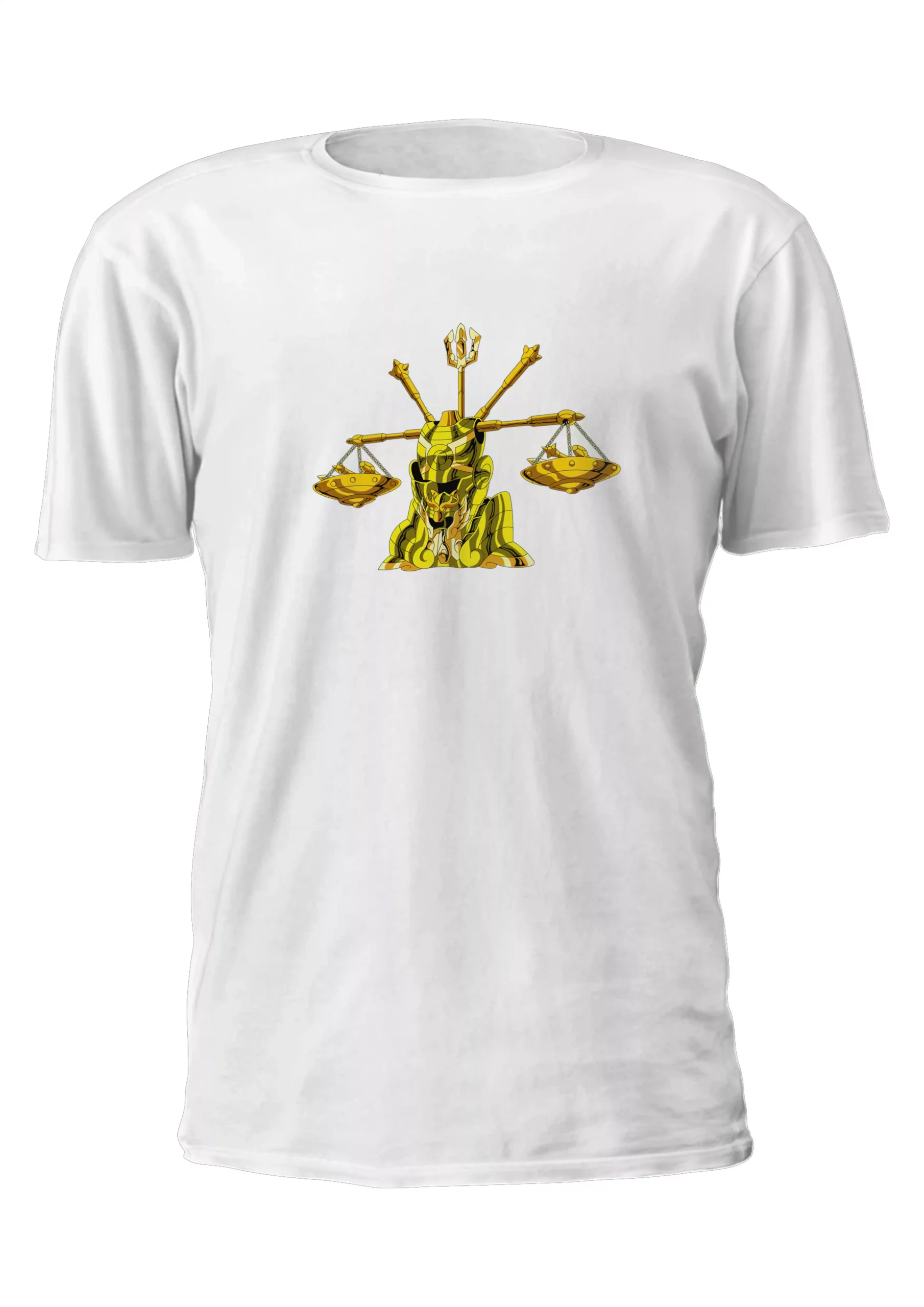 Caballeros Del Zodiaco Armadura Libra Remera Friki Tu Eres #54
