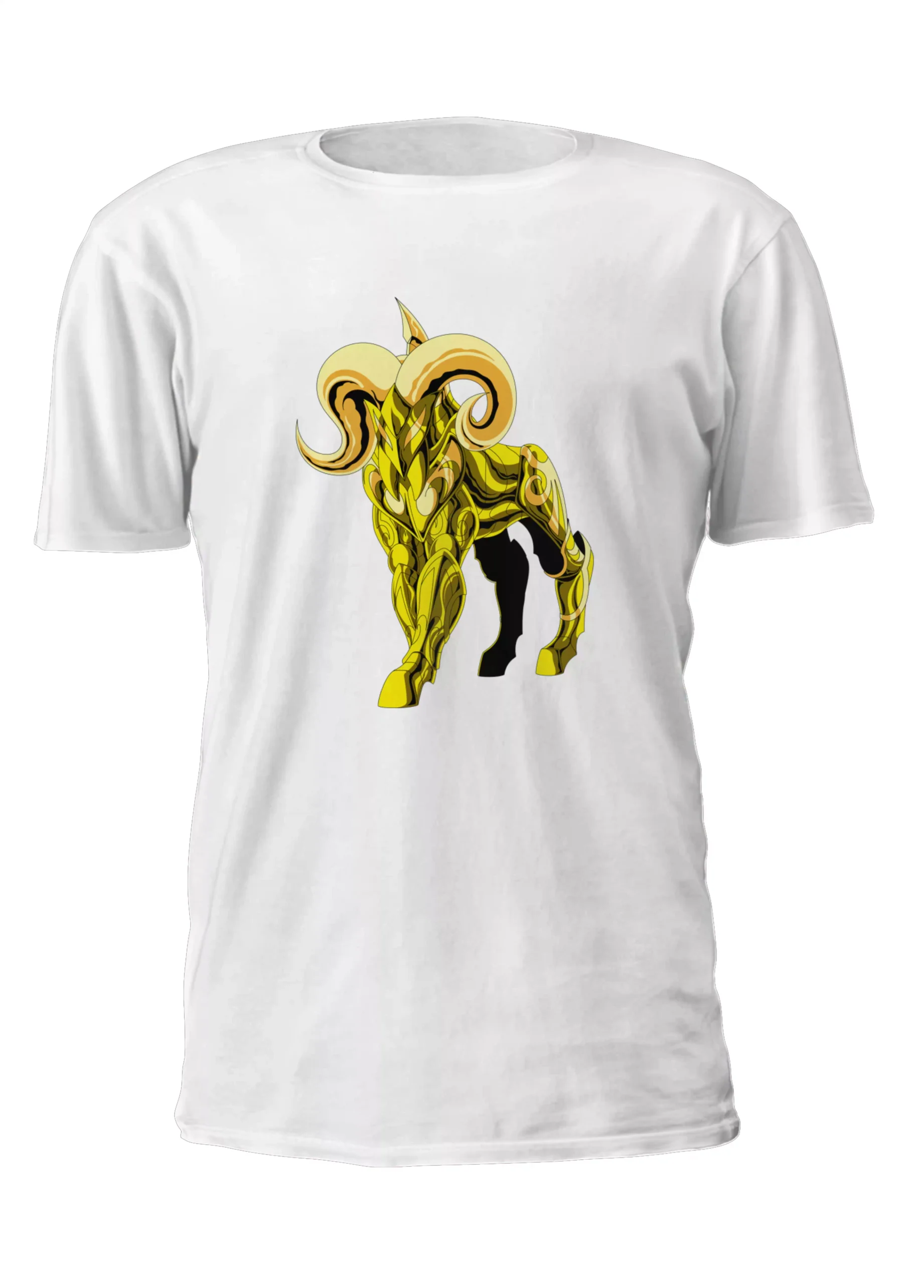 Caballeros Del Zodiaco Armadura Aries Remera Friki Tu Eres #60