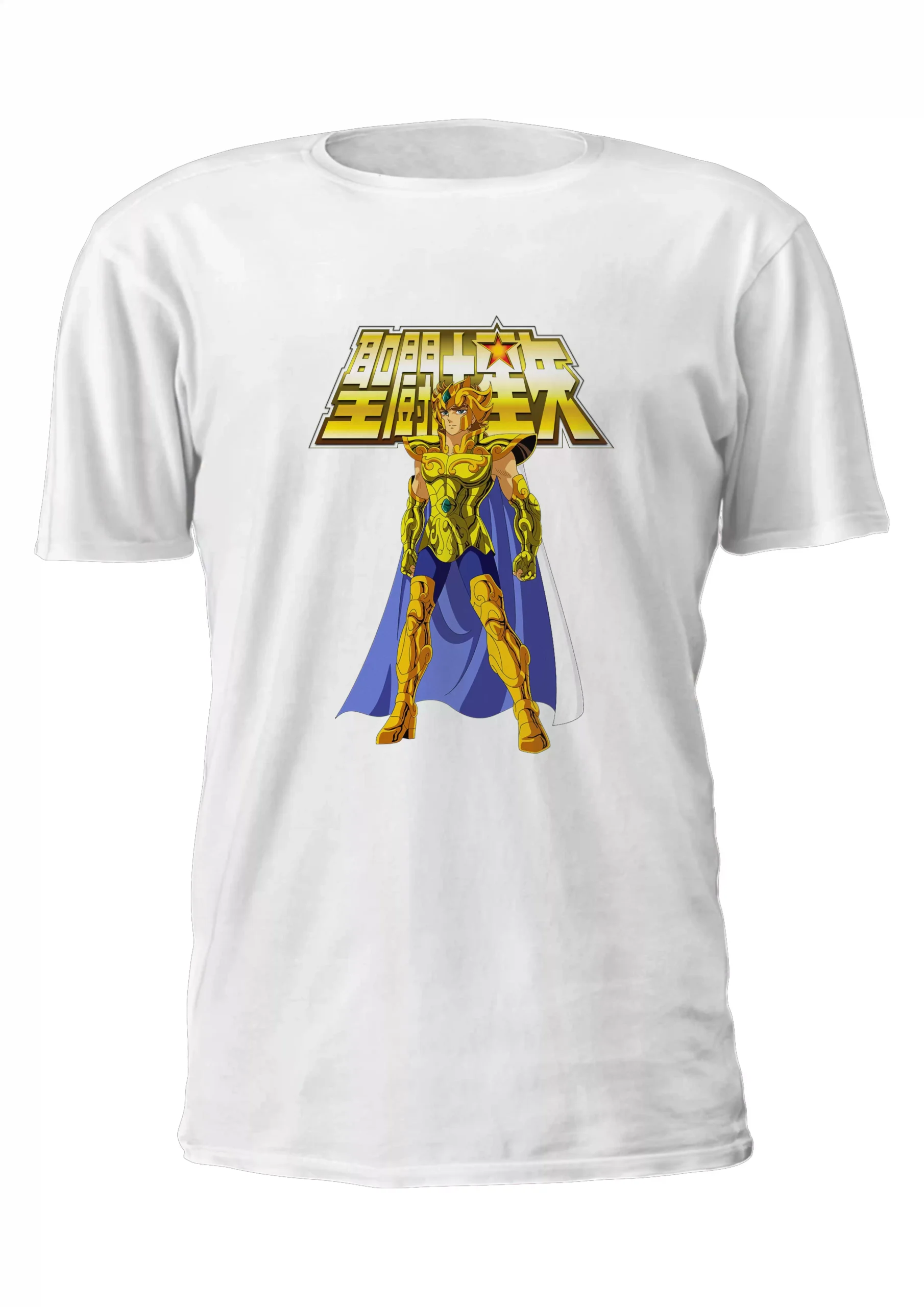 Caballeros Del Zodiaco Aioria Leo Remera Friki Tu Eres #63