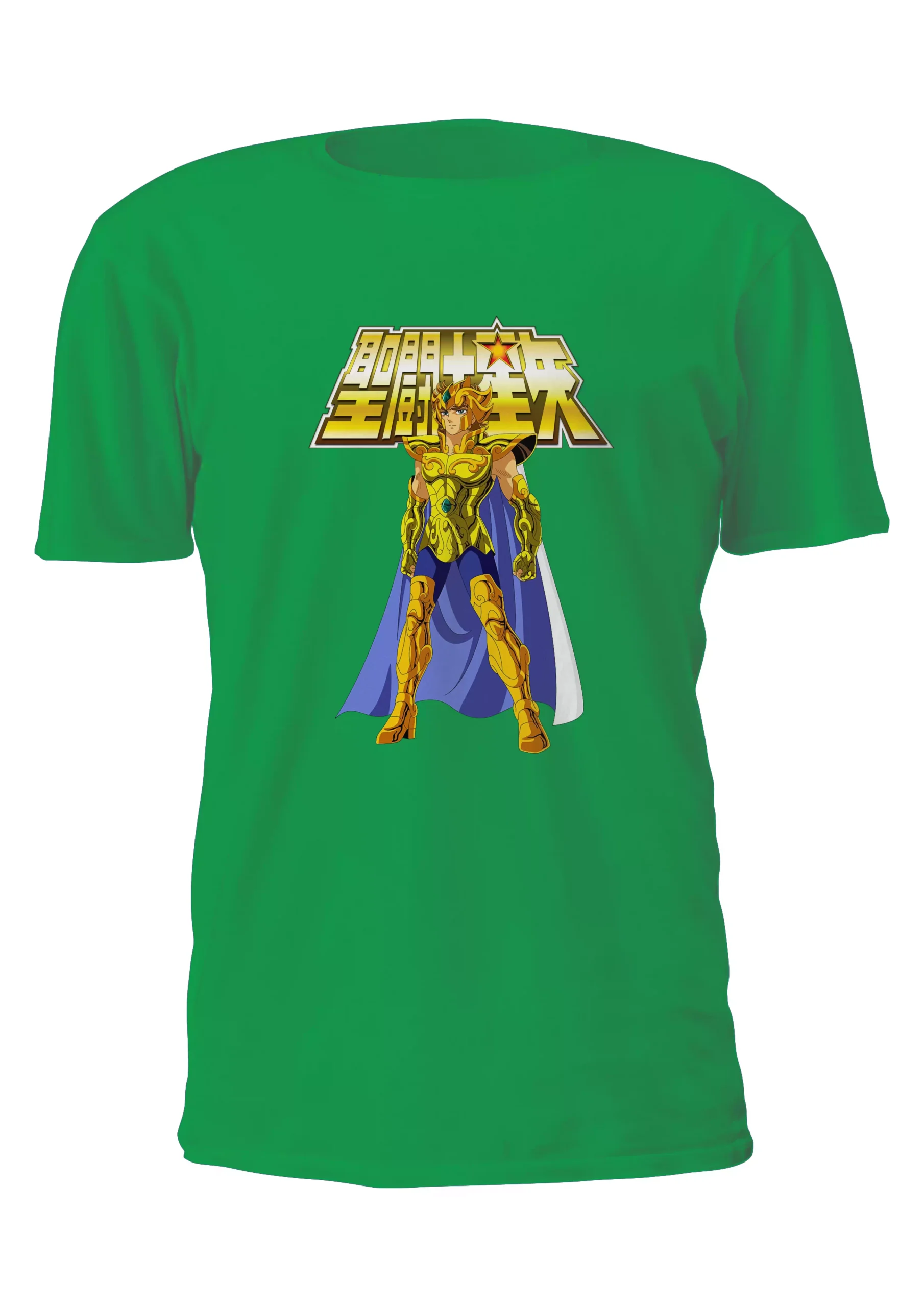 Caballeros Del Zodiaco Aioria Leo Remera Friki Tu Eres #63 - Imagen 3