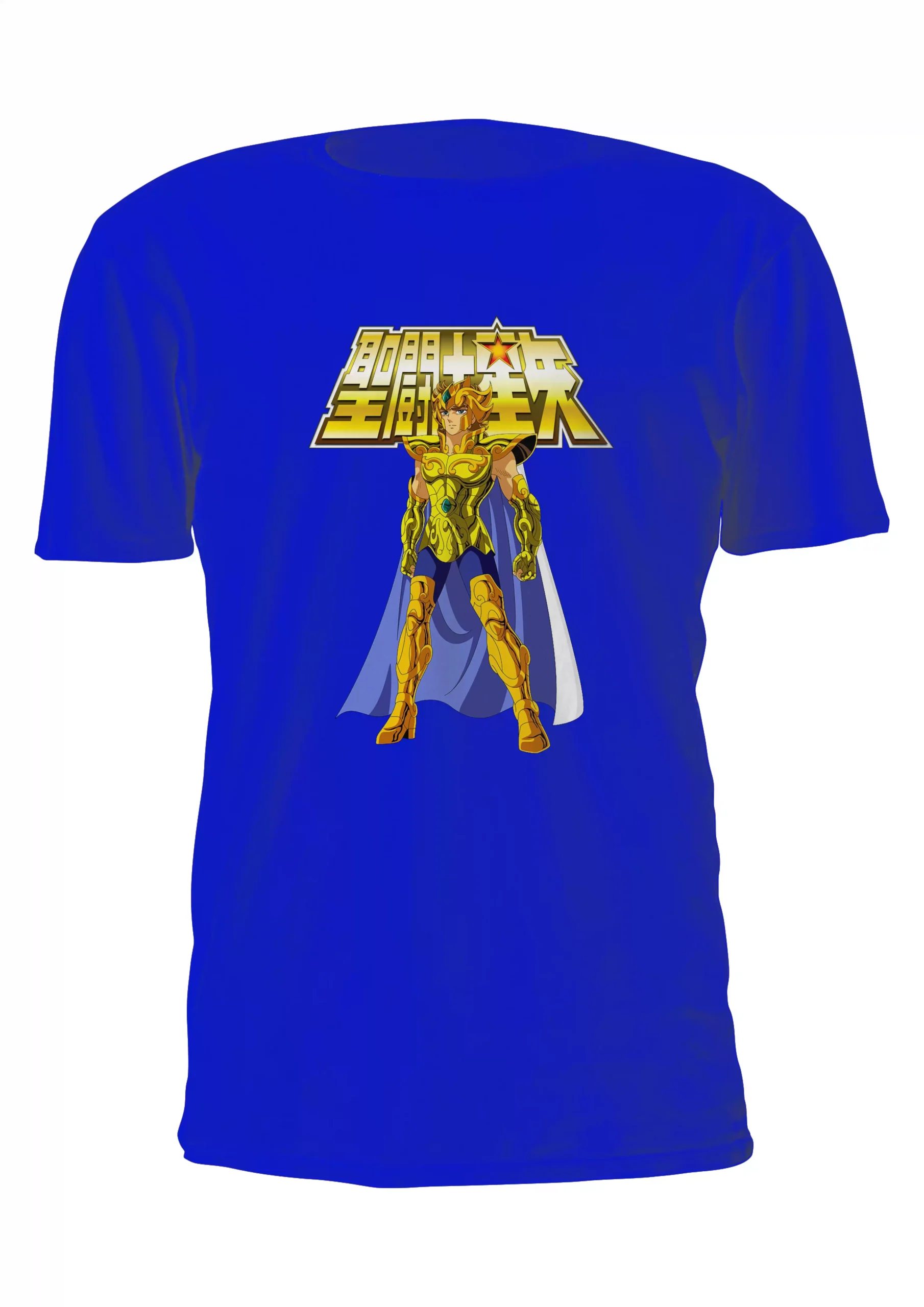 Caballeros Del Zodiaco Aioria Leo Remera Friki Tu Eres #63 - Imagen 4