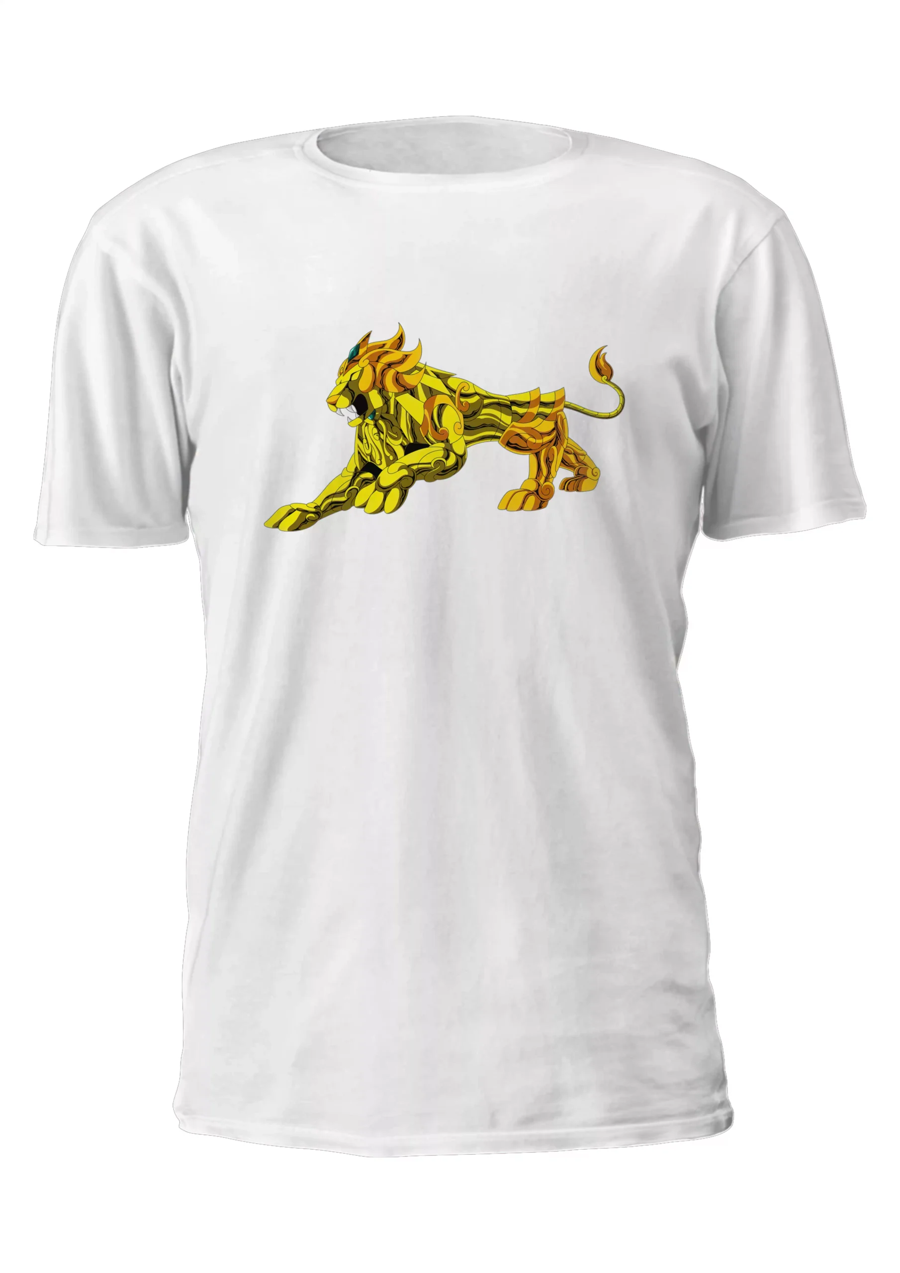 Caballeros Del Zodiaco Armadura Leo Remera Friki Tu Eres #65