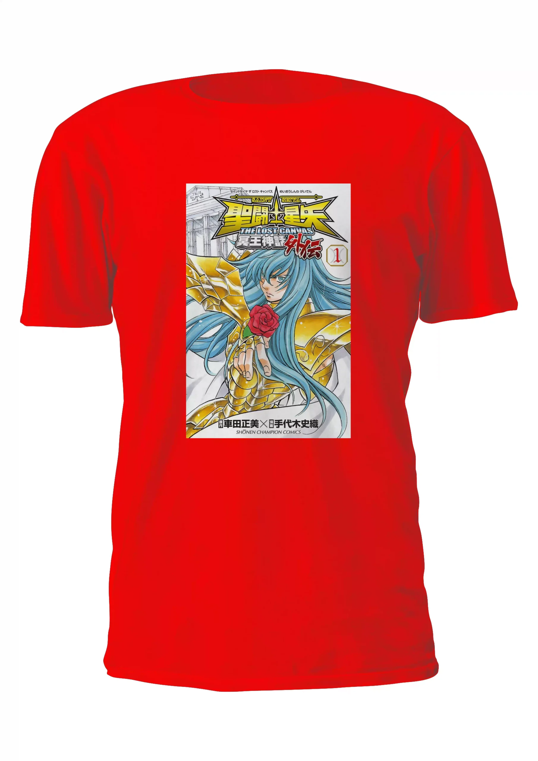 Caballeros Lost Canvas Albafica Piscis Remera Friki Tu Eres #69 - Imagen 5