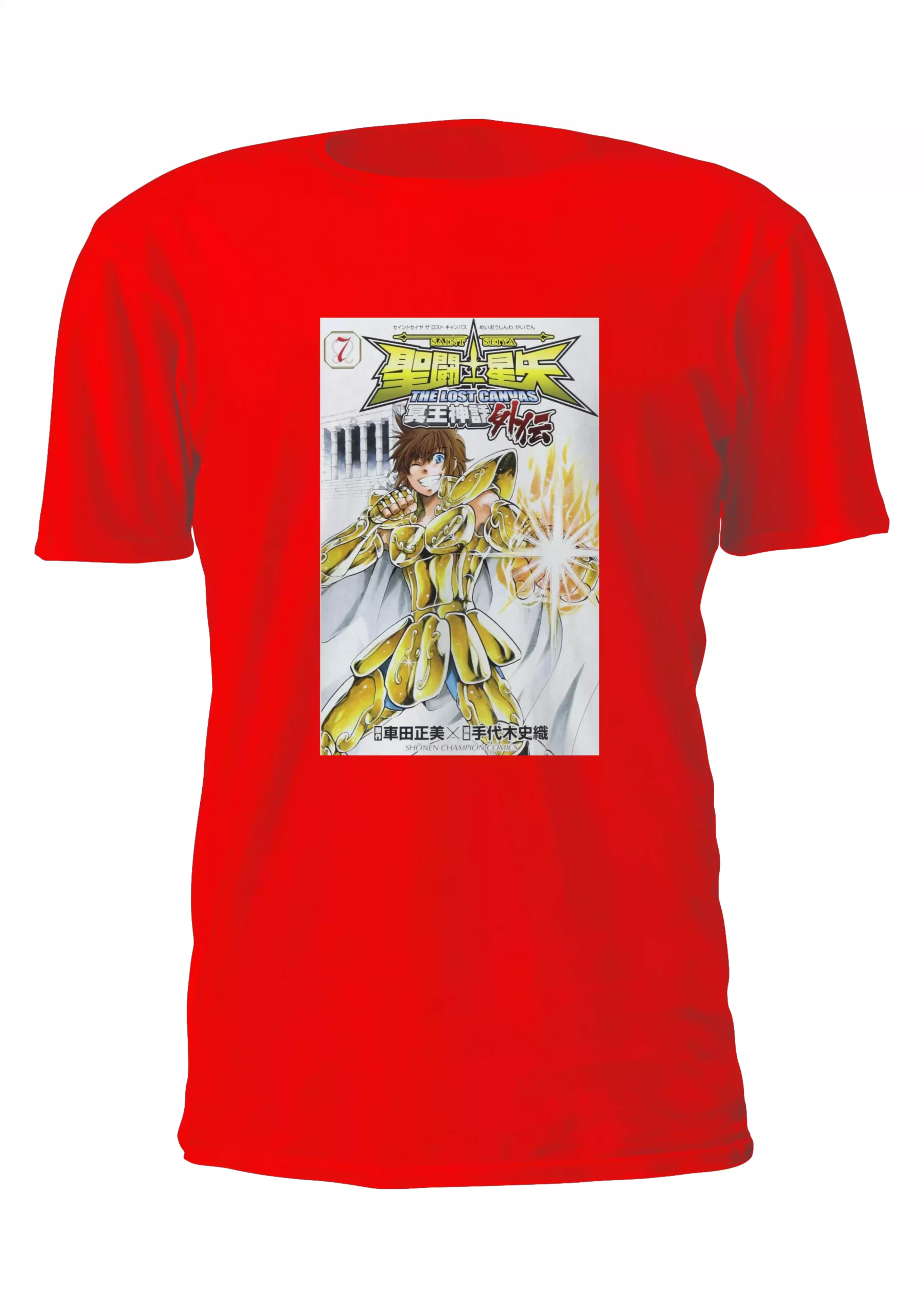 Caballeros Lost Canvas Regulus Leo Remera Friki Tu Eres #71 - Imagen 5