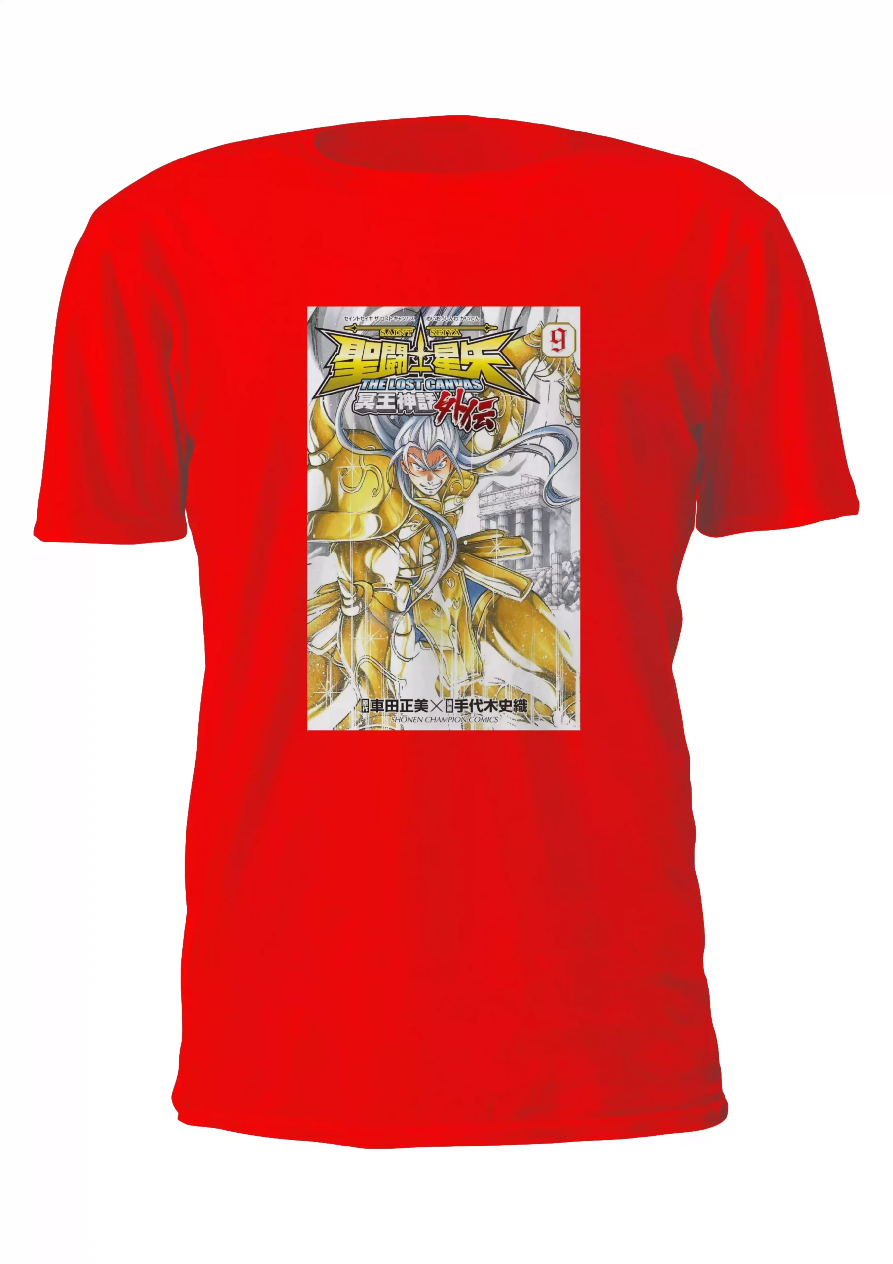 Caballeros Lost Canvas Hasgard Tauro Remera Friki Tu Eres #74 - Imagen 5