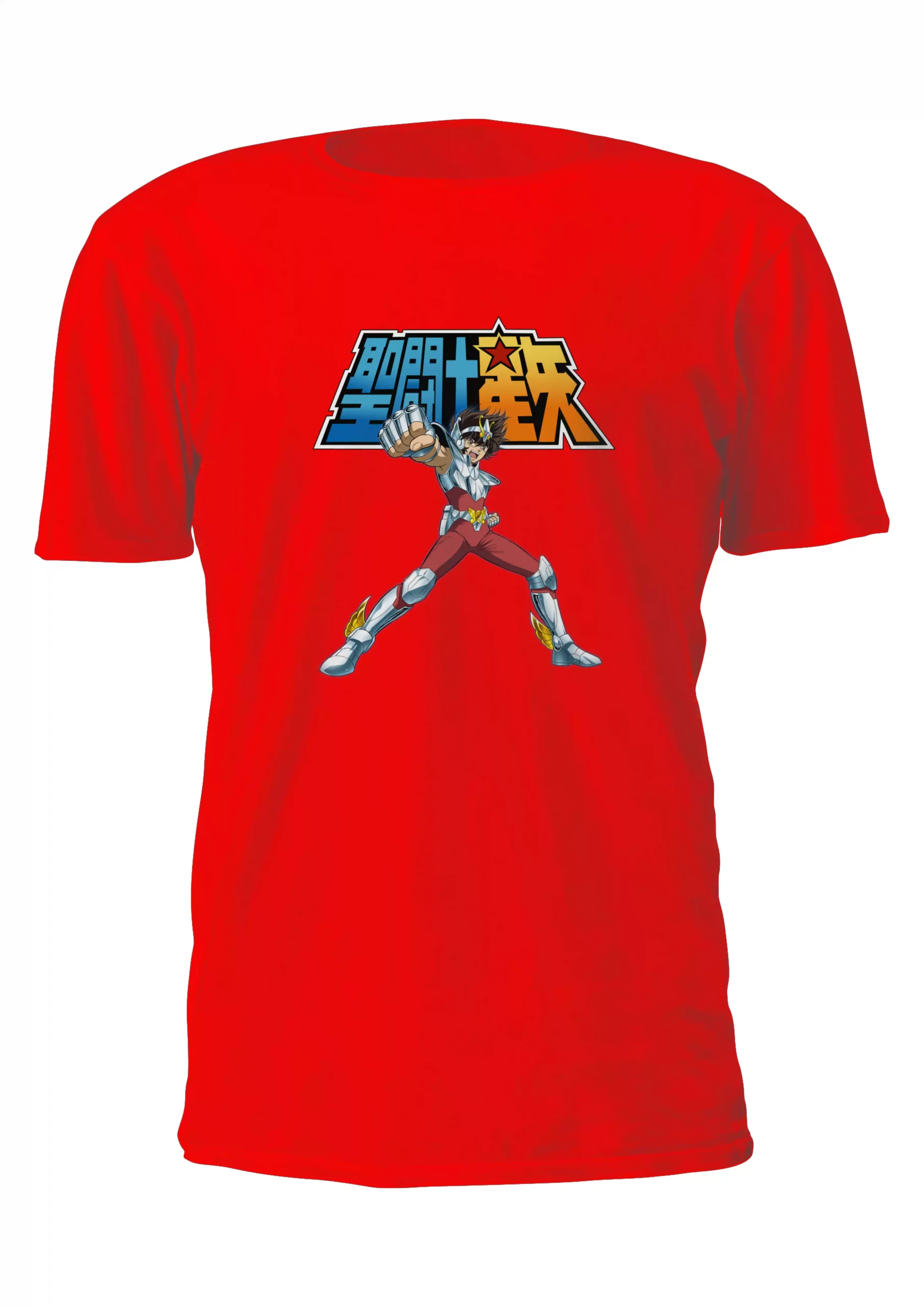 Caballeros Del Zodiaco Seiya Pegaso Remera Friki Tu Eres #2 - Imagen 5