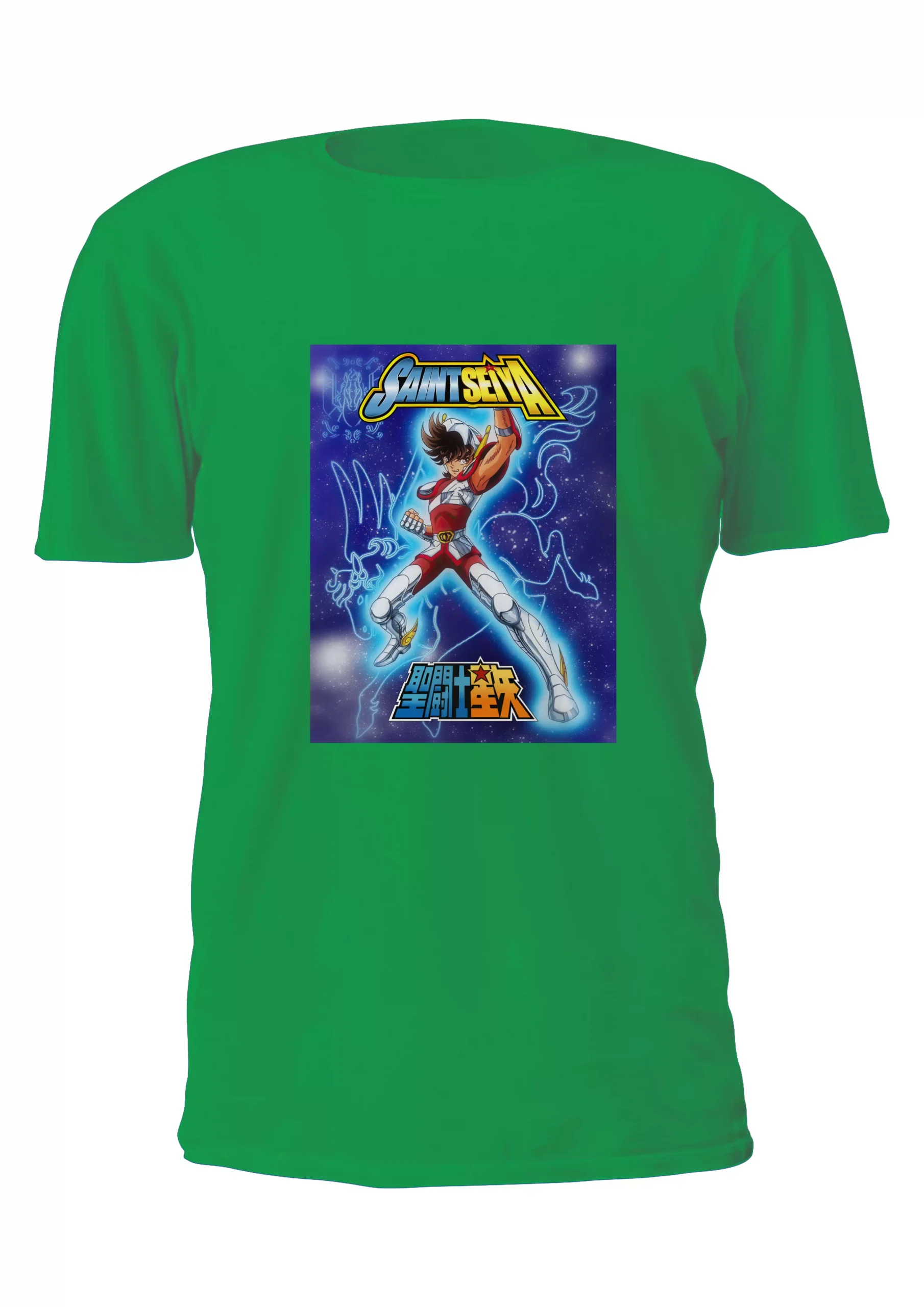 Caballeros Del Zodiaco Seiya Pegaso Remera Friki Tu Eres #5 - Imagen 3