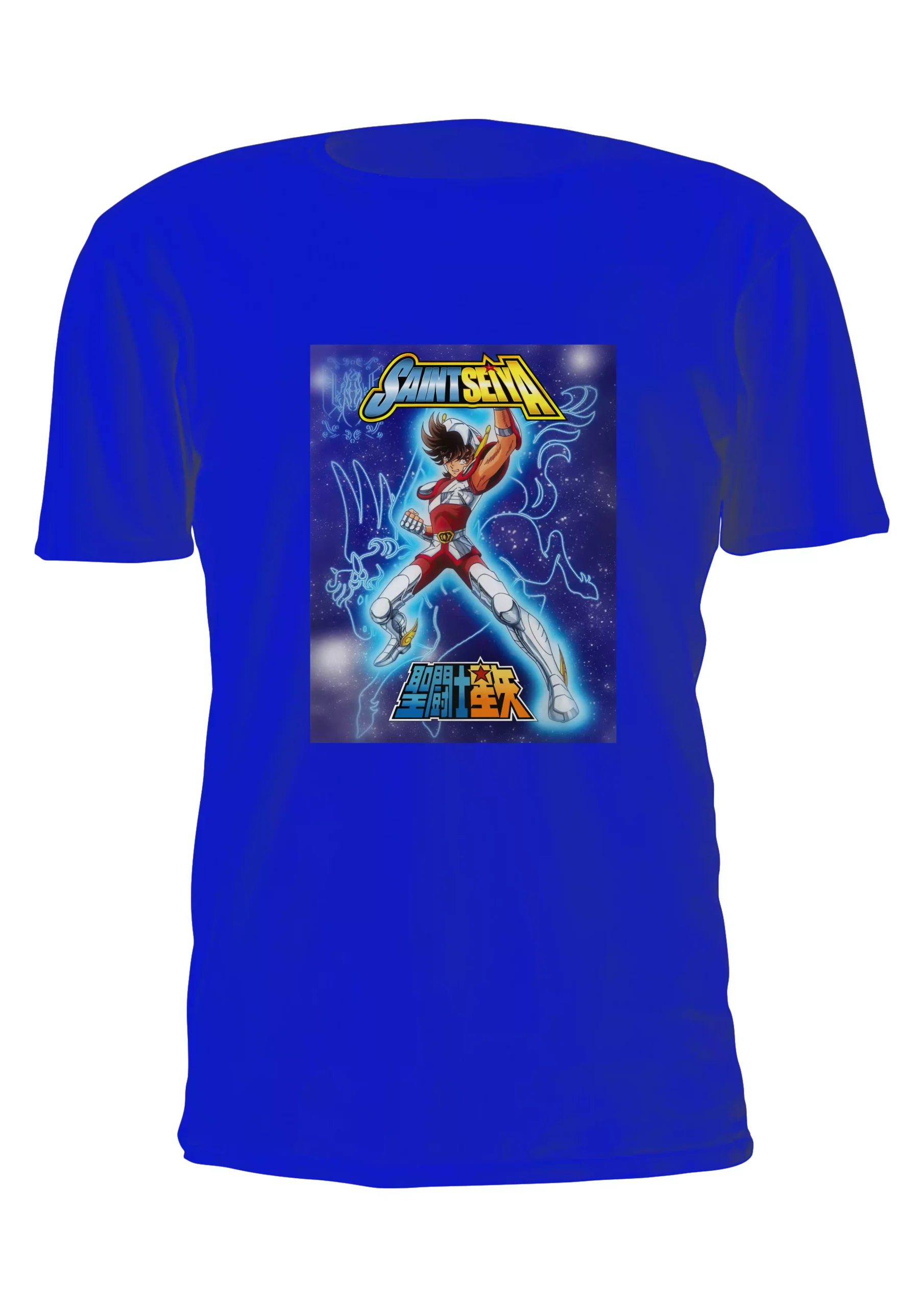 Caballeros Del Zodiaco Seiya Pegaso Remera Friki Tu Eres #5 - Imagen 4