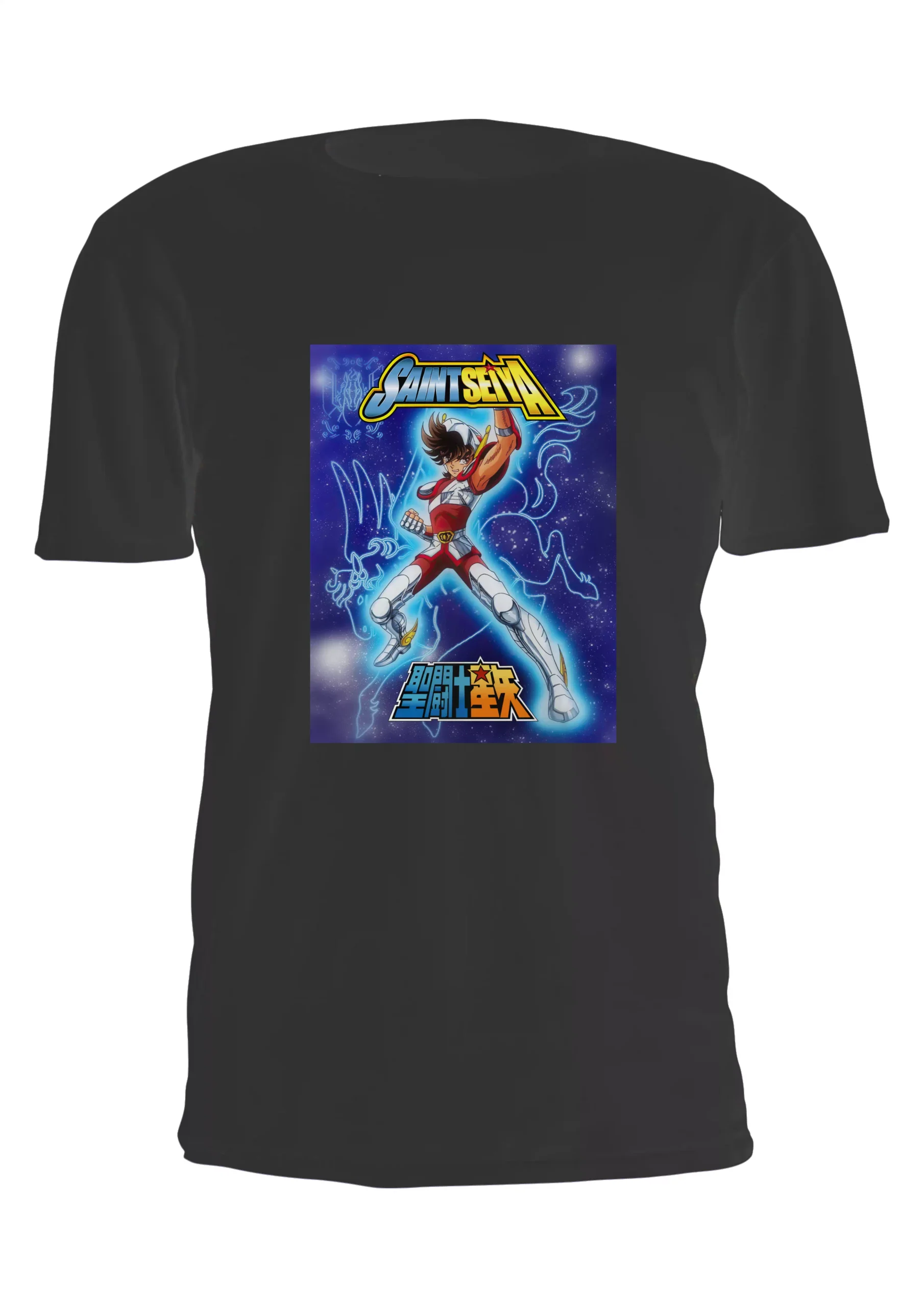 Caballeros Del Zodiaco Seiya Pegaso Remera Friki Tu Eres #5 - Imagen 6