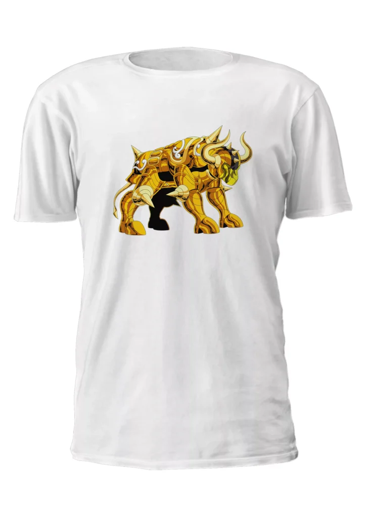 Caballeros Del Zodiaco Armadura Tauro Remera Friki Tu Eres #21