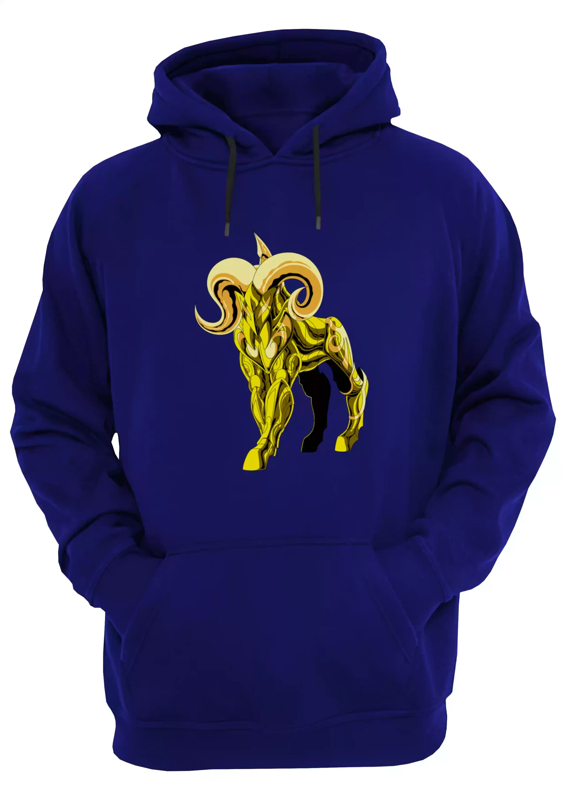 Caballeros Del Zodiaco Armadura Aries Buzo Canguro Friki Tu Eres #37 - Imagen 3
