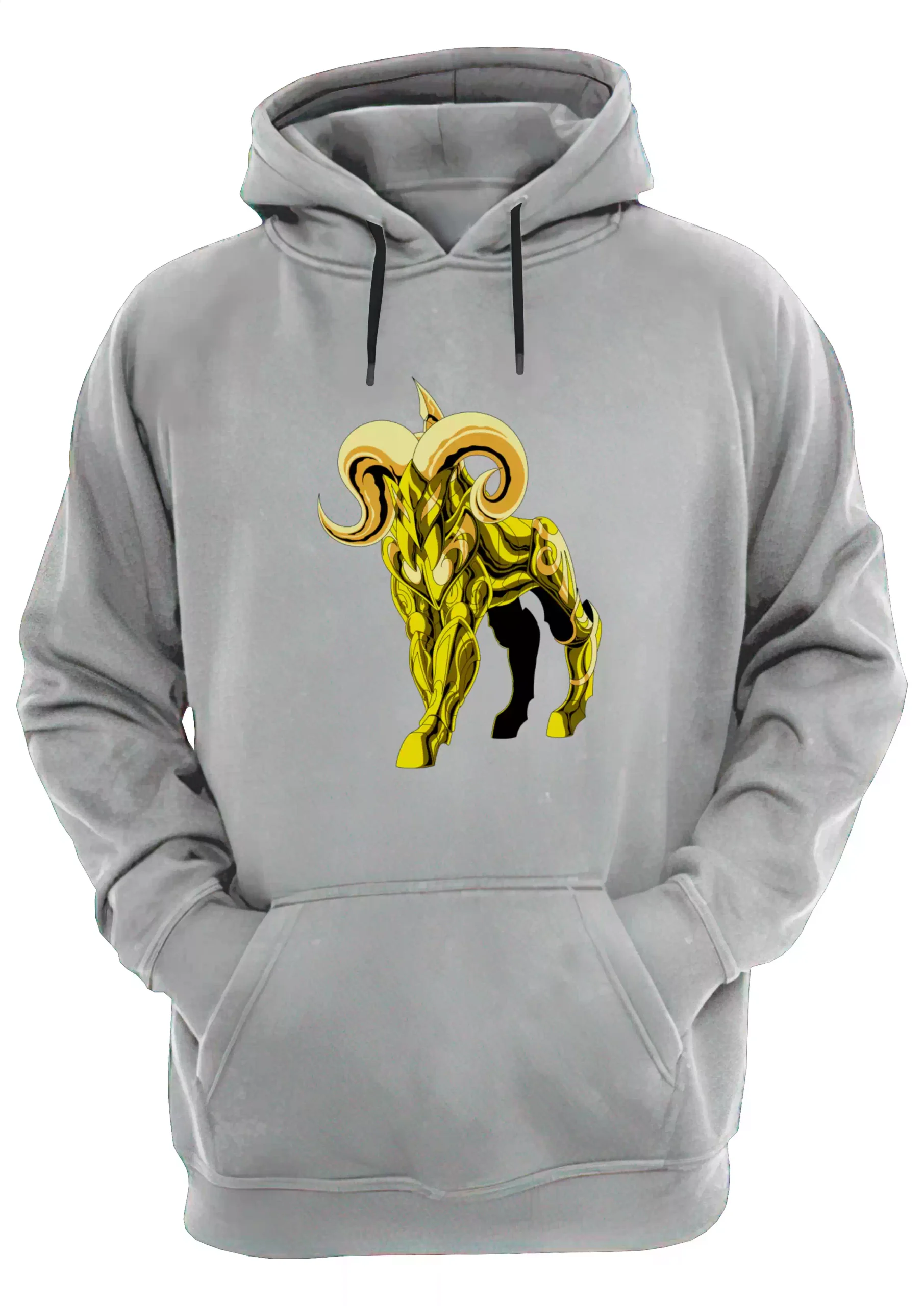 Caballeros Del Zodiaco Armadura Aries Buzo Canguro Friki Tu Eres #37 - Imagen 2