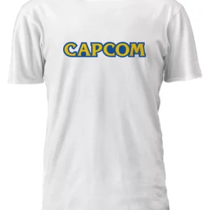 Capcom Logo Remera Friki Tu Eres #1