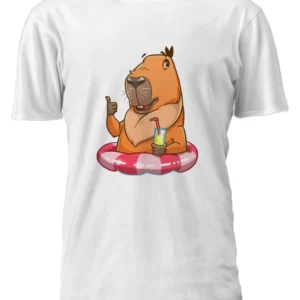 Capibara Carpincho Descansando Remera Friki Tu Eres #2