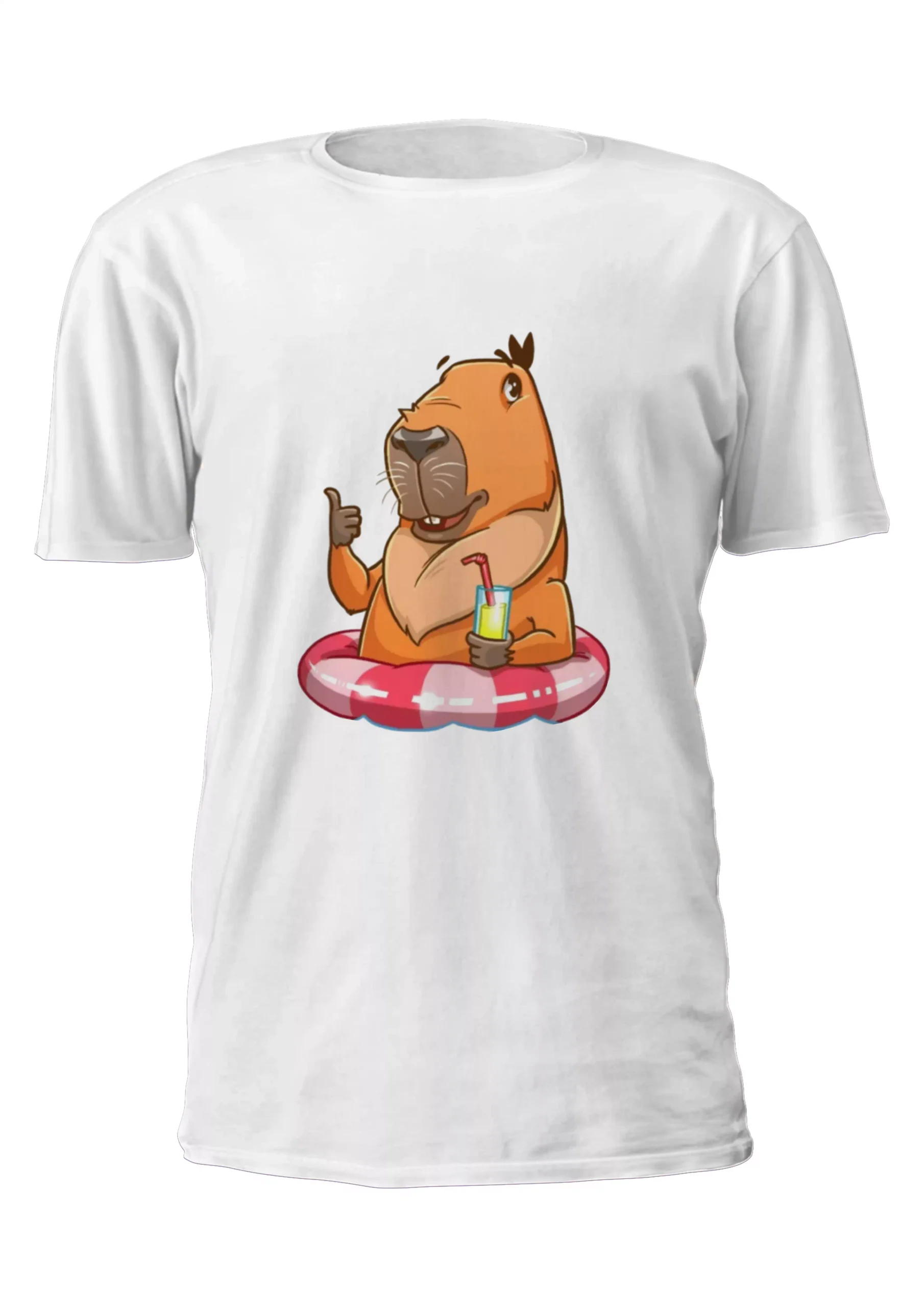 Capibara Carpincho Descansando Remera Friki Tu Eres #2