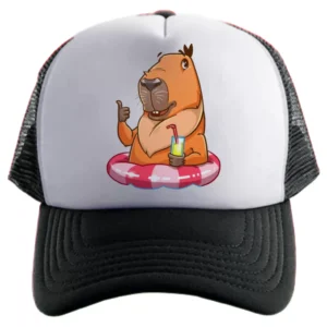 Capibara Carpincho Descansando Gorra Friki Tu Eres #2