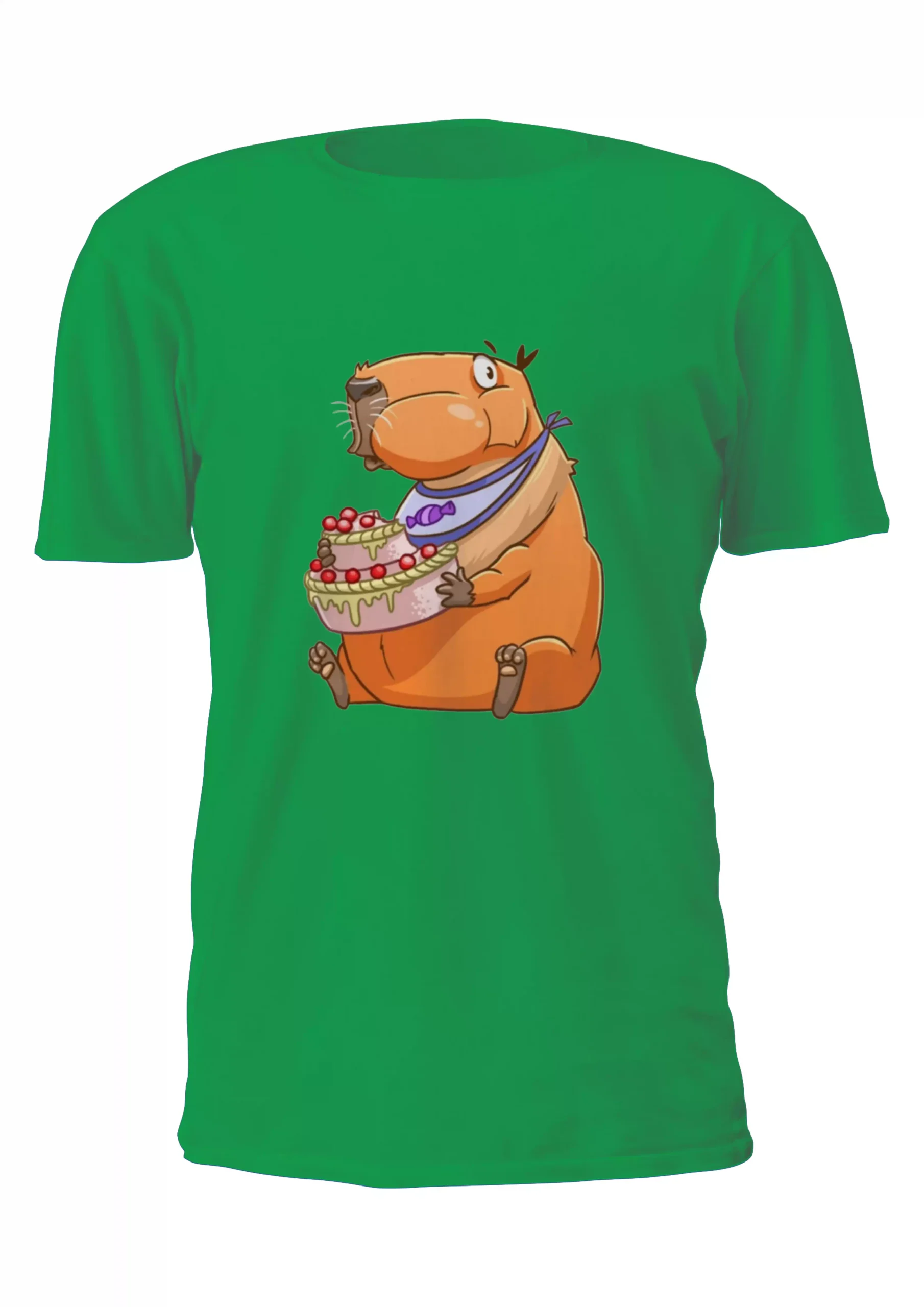 Capibara Carpincho Comiendo Remera Friki Tu Eres #3 - Imagen 3