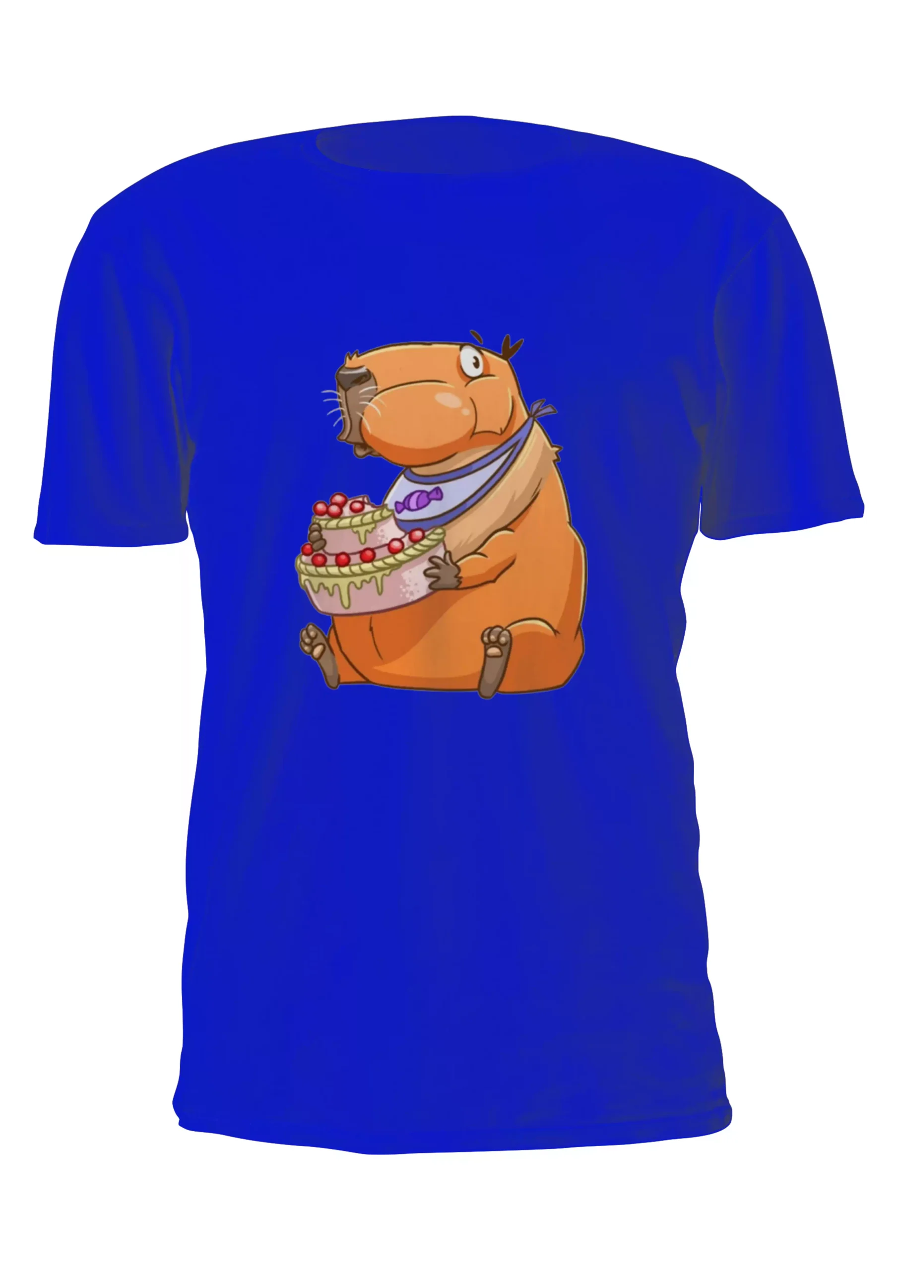 Capibara Carpincho Comiendo Remera Friki Tu Eres #3 - Imagen 4