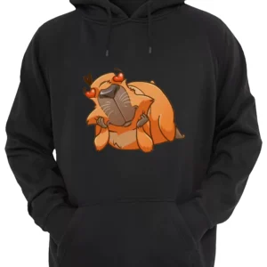 Capibara Carpincho Enamorado Buzo Canguro Friki Tu Eres #7