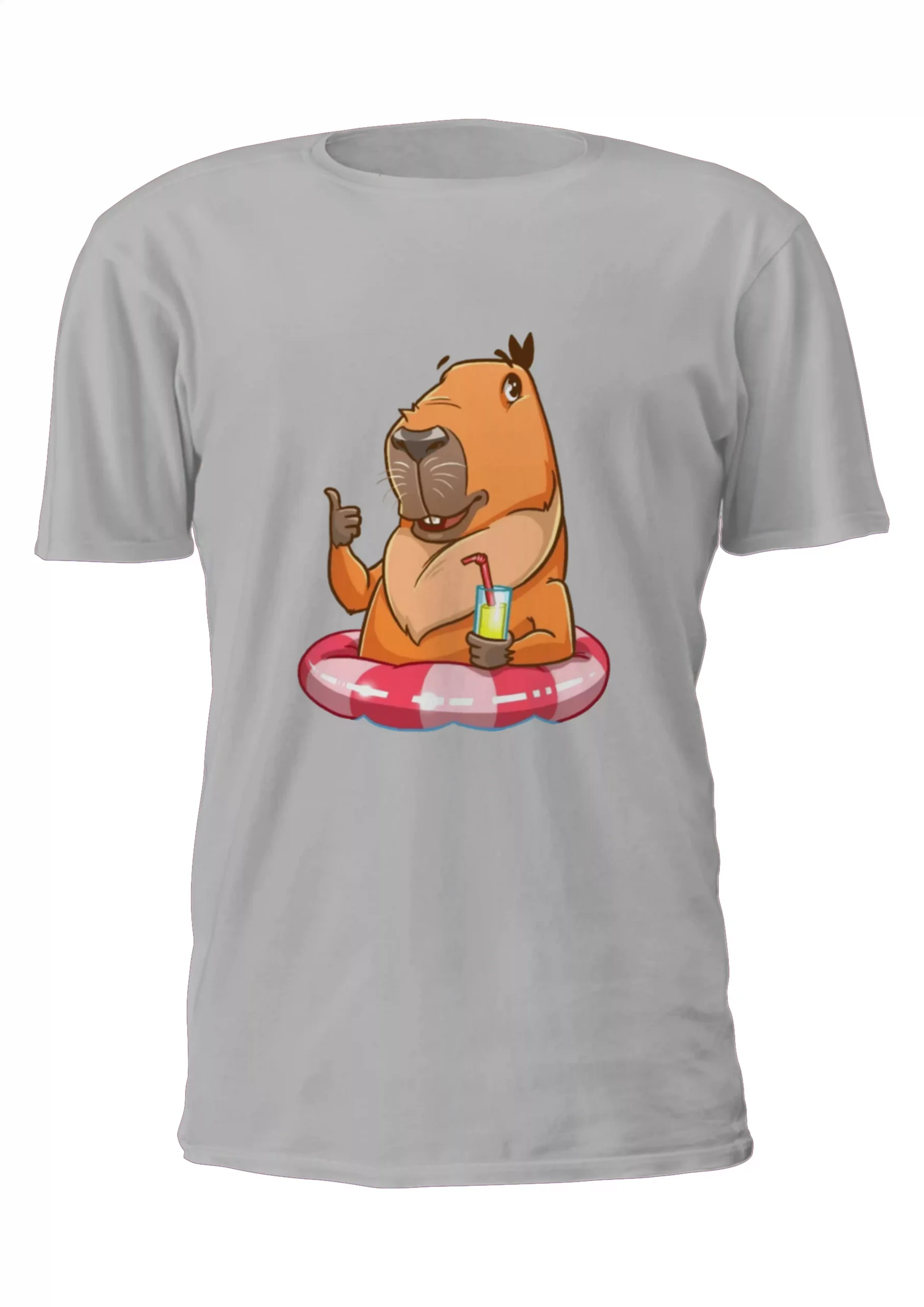 Capibara Carpincho Descansando Remera Friki Tu Eres #2 - Imagen 2