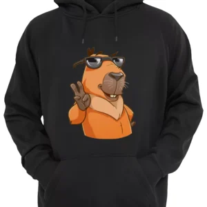 Capibara Carpincho Buena Onda Buzo Canguro Friki Tu Eres #1