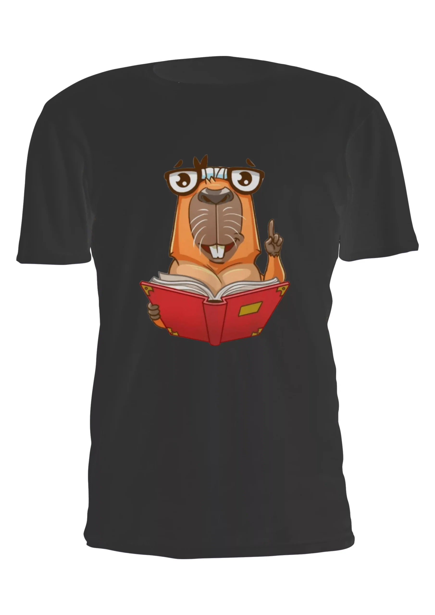 Capibara Carpincho Inteligente Remera Friki Tu Eres #7 - Imagen 6