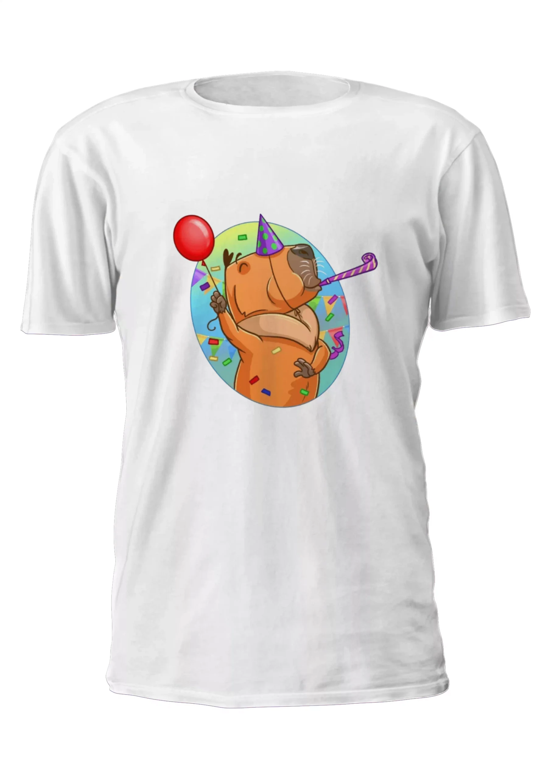 Capibara Carpincho Festejando Remera Friki Tu Eres #8