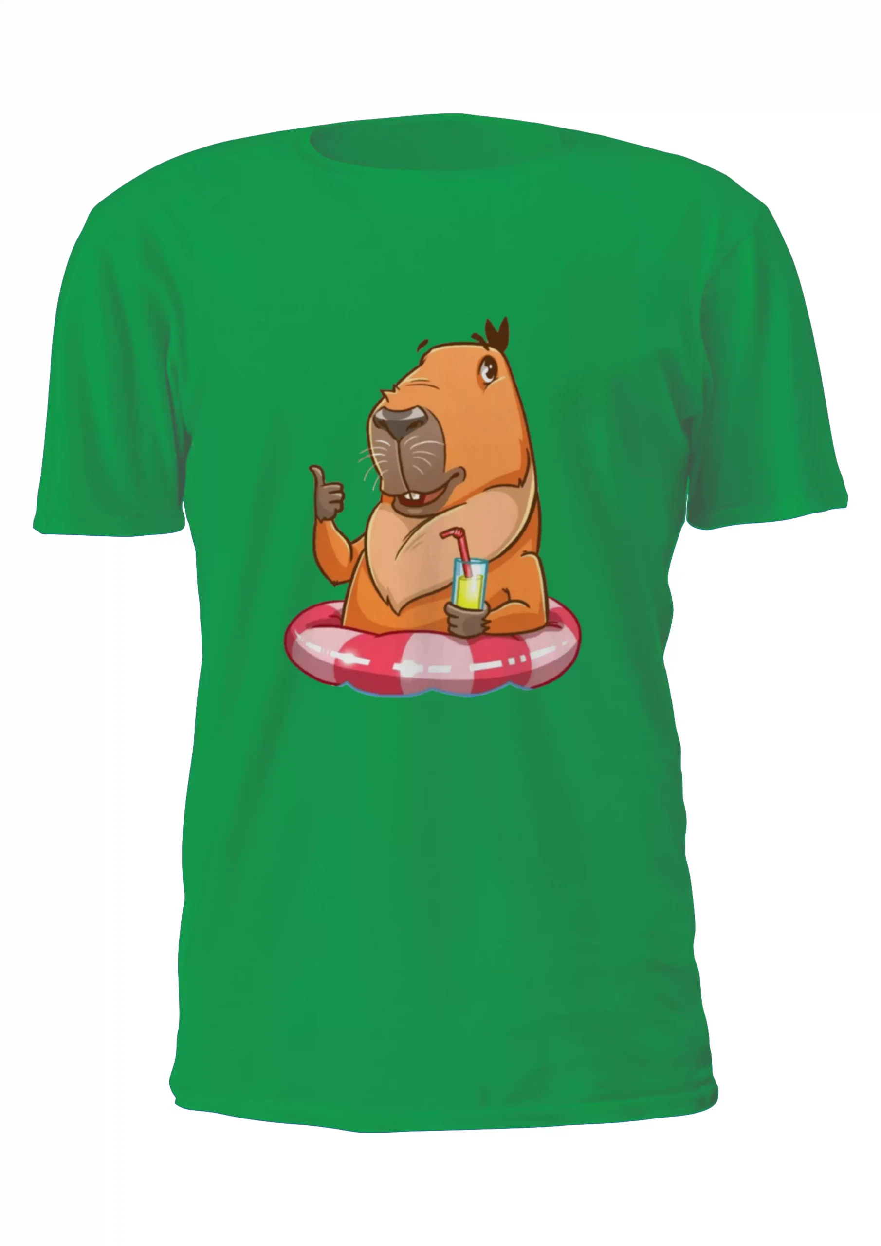 Capibara Carpincho Descansando Remera Friki Tu Eres #2 - Imagen 3