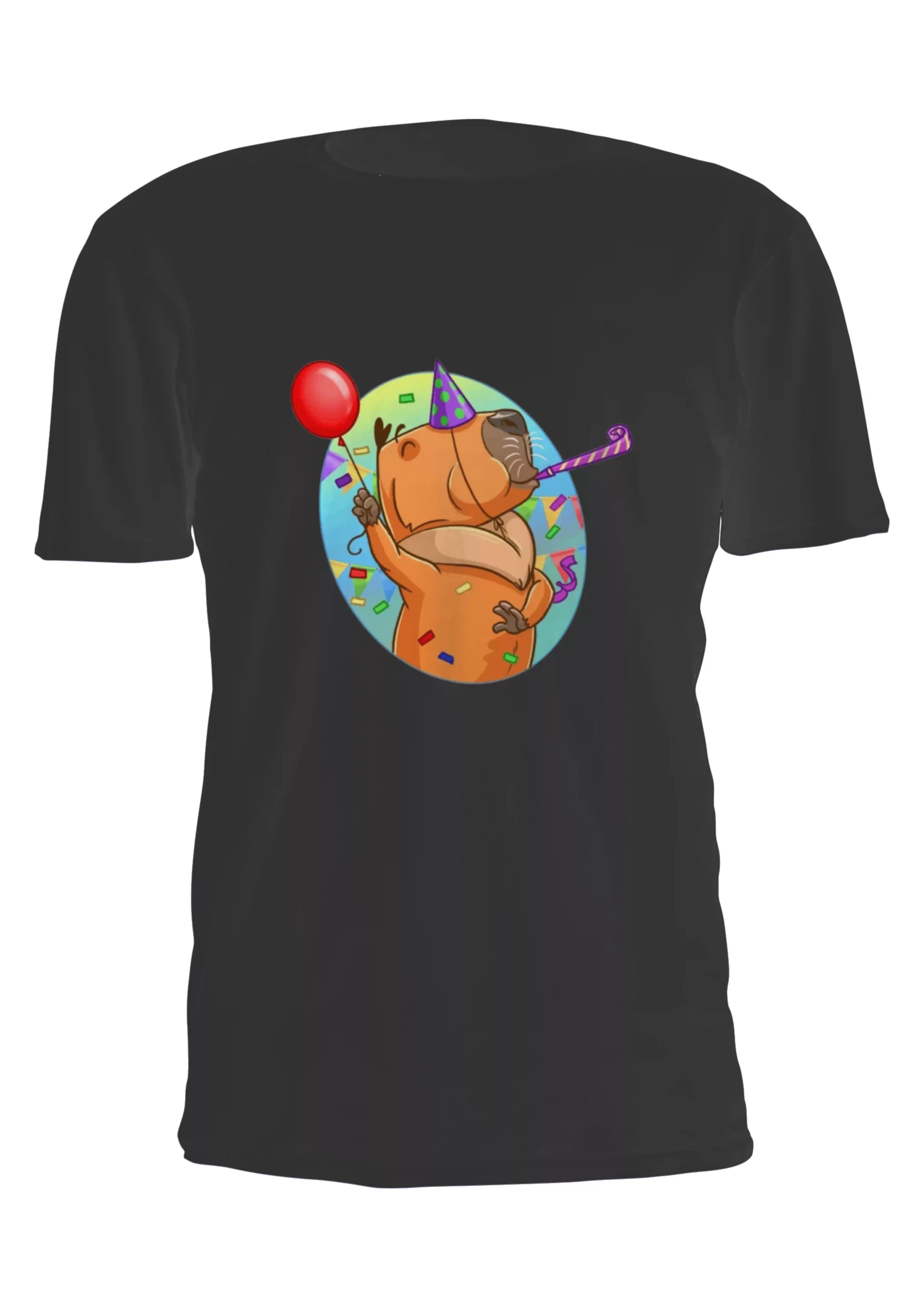 Capibara Carpincho Festejando Remera Friki Tu Eres #8 - Imagen 6