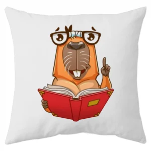 Capibara Carpincho Inteligente Almohadon Friki Tu Eres #9
